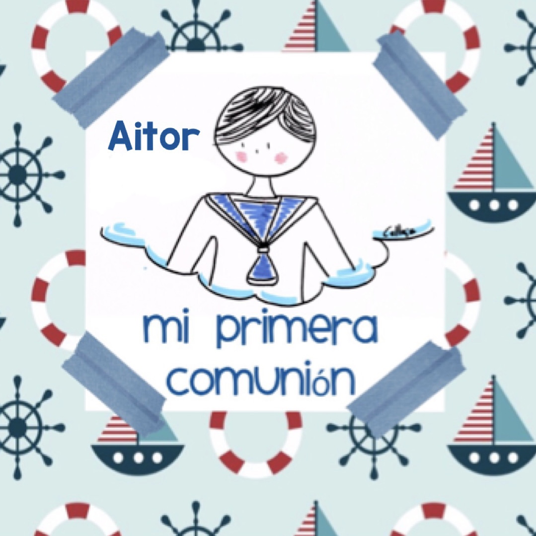 Galletas comunión marinero