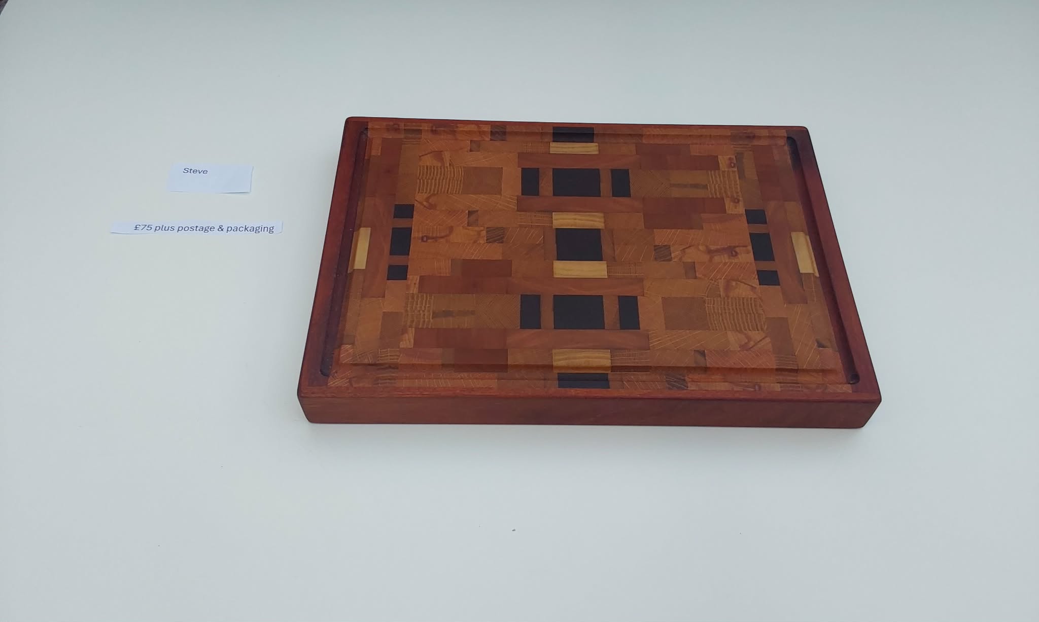 Steve  Bespoke handmade chopping board 