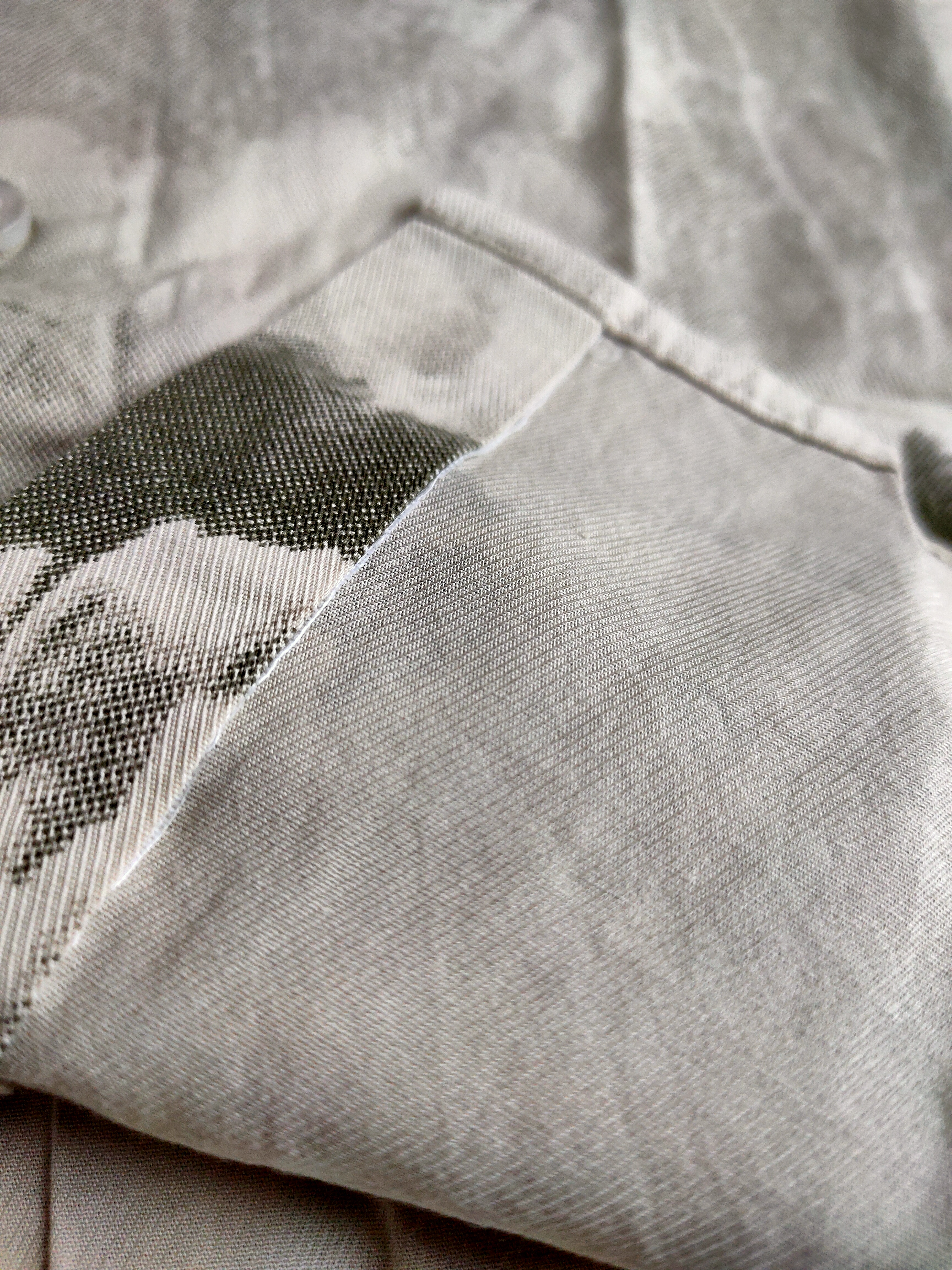 Modrun Abstract Beige Shirt