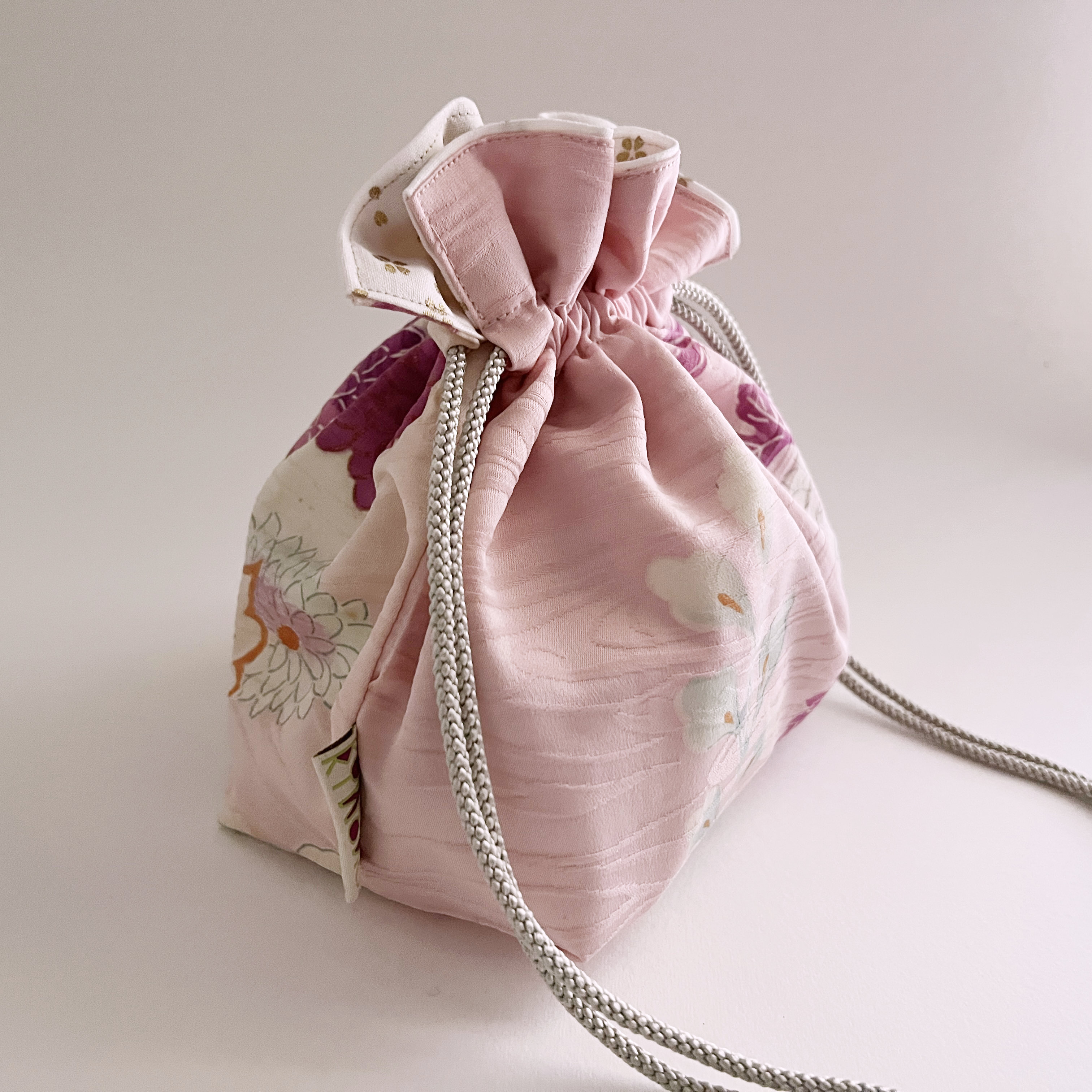 Soft Pink with Purple Floral