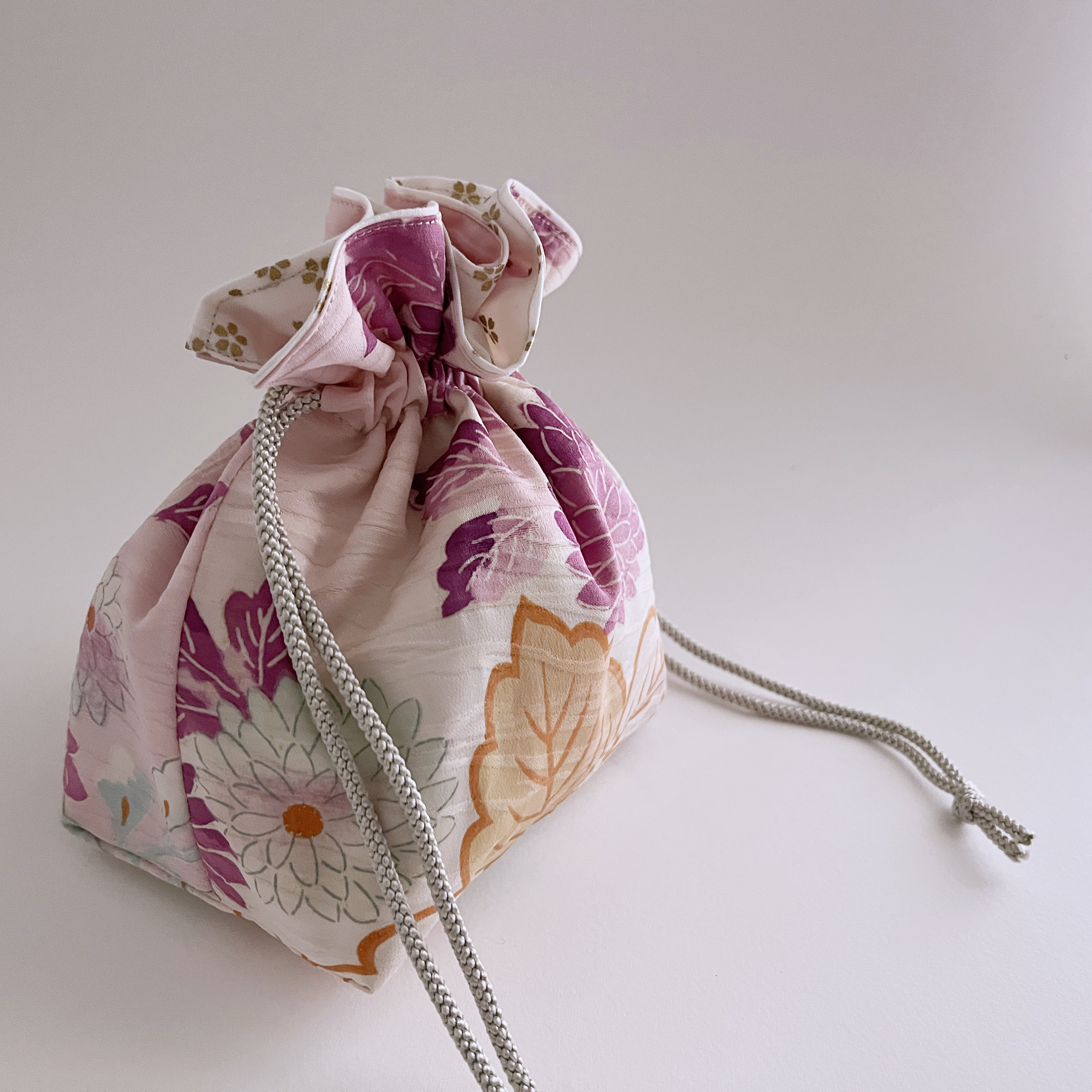 Soft Pink with Purple Floral