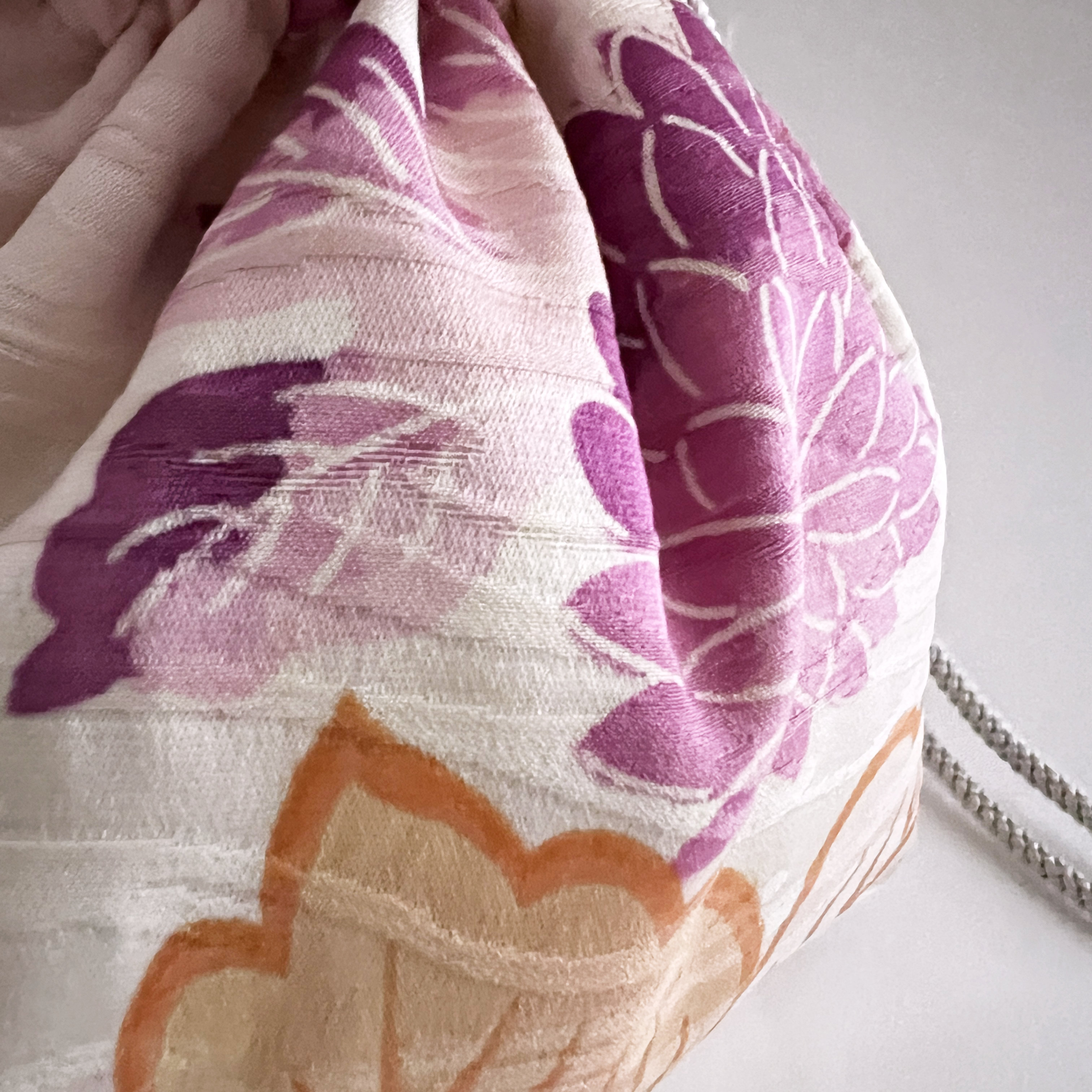 Soft Pink with Purple Floral