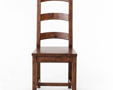 Wooden Ladder-Back Chair