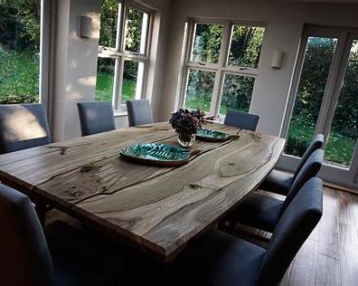 Modern Wooden Dining Table Set