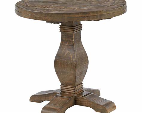 Round Wooden Dining Table