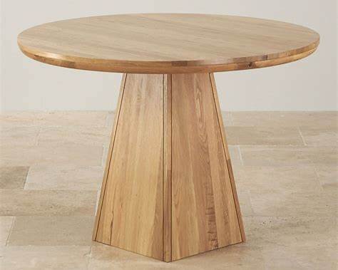 Round Wooden Dining Table