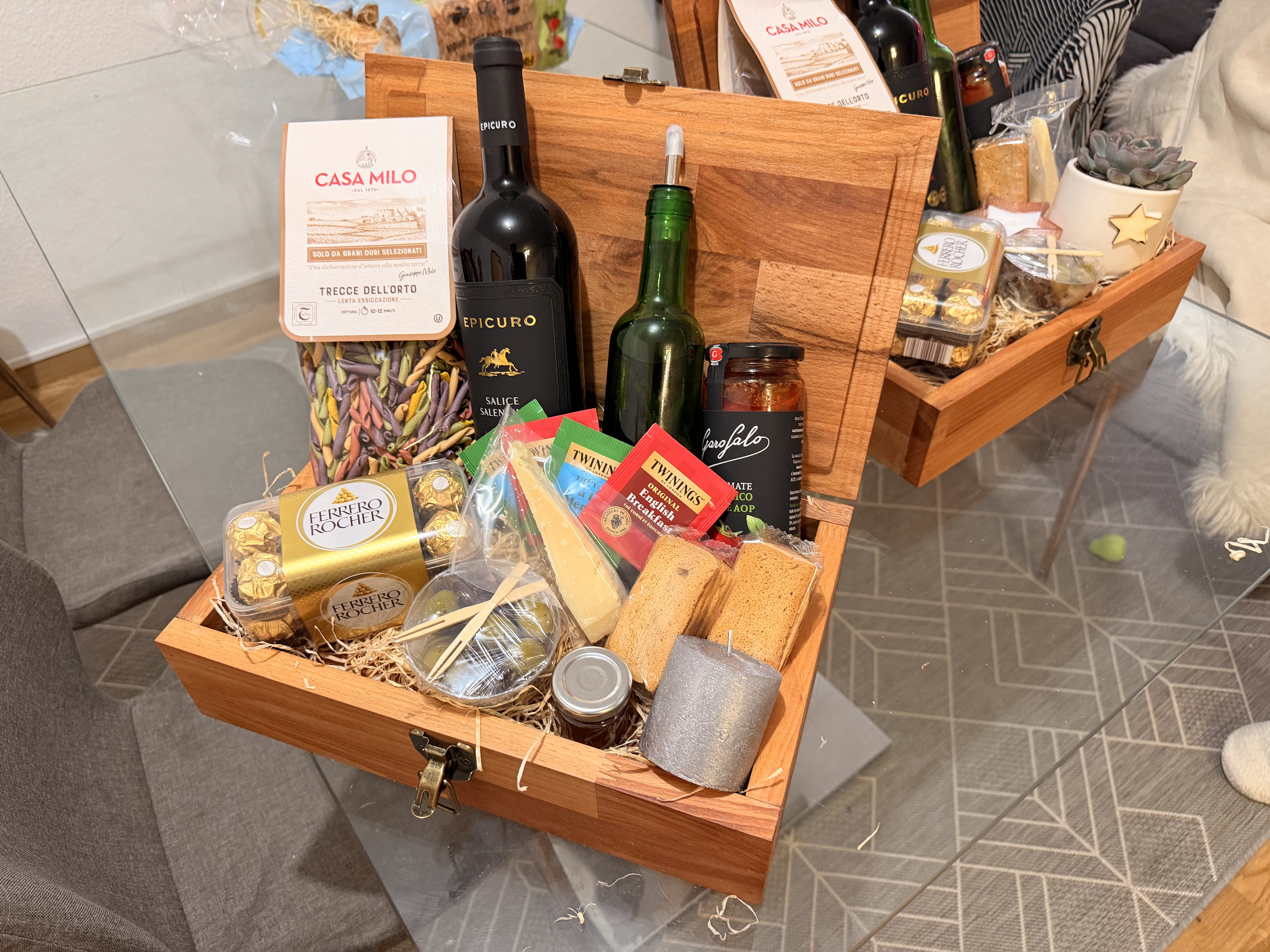 Panier cadeau personnalisé