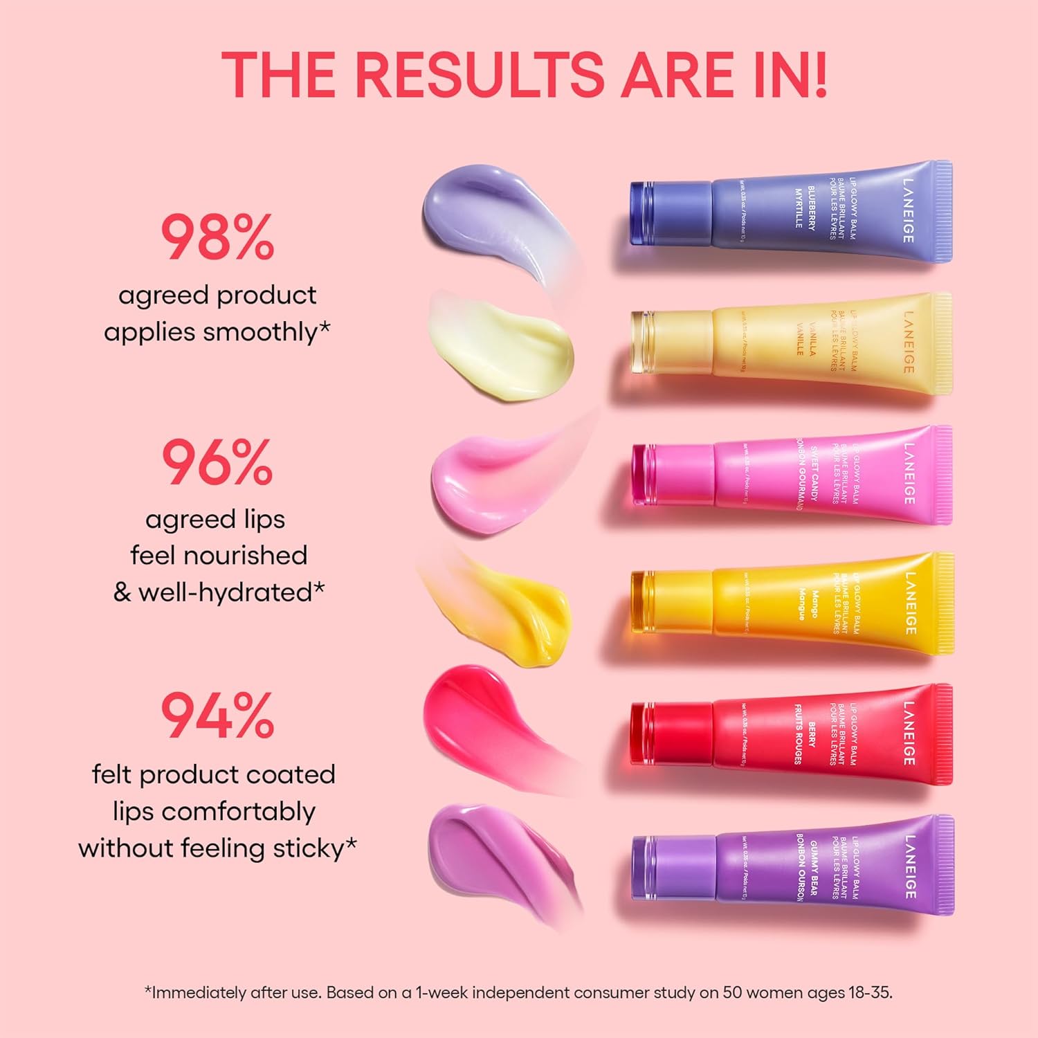 LANEIGE Lip Glowy Balm: Sheer Tinted Lip Moisturizer