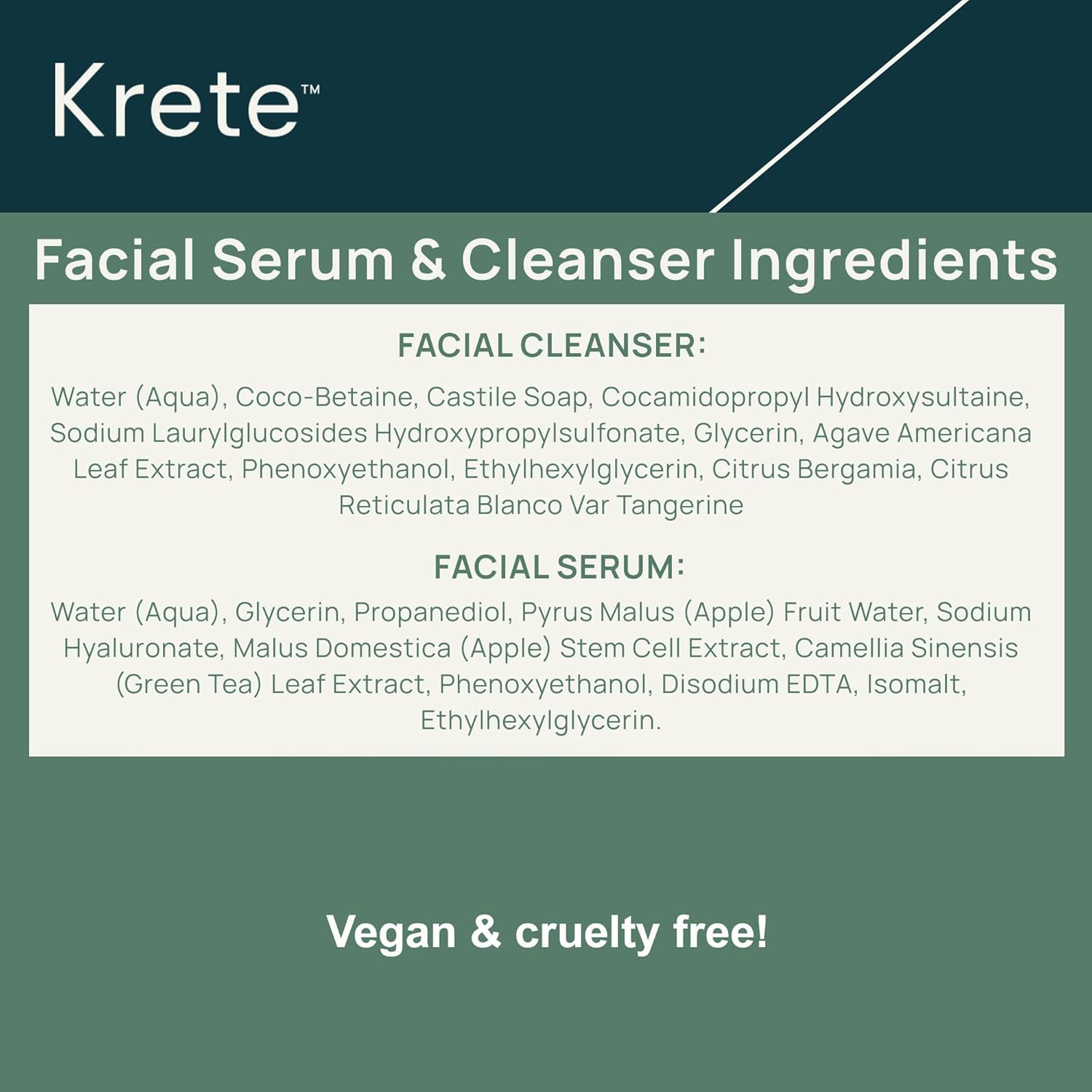 krete Probiotic Facial Cleanser 30-Second Routine for Glowing