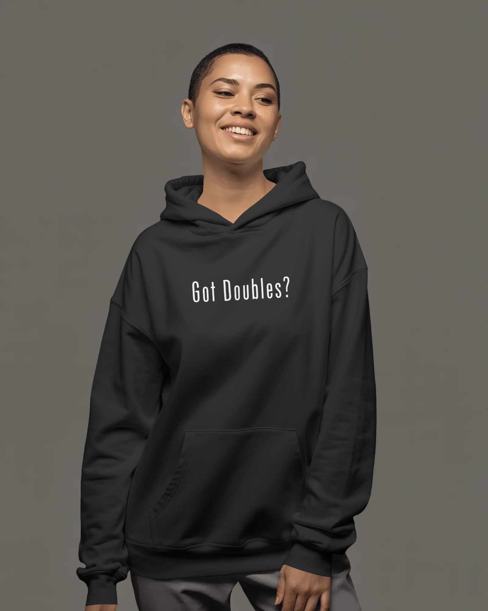 Hoodie "Got Doubles?" 