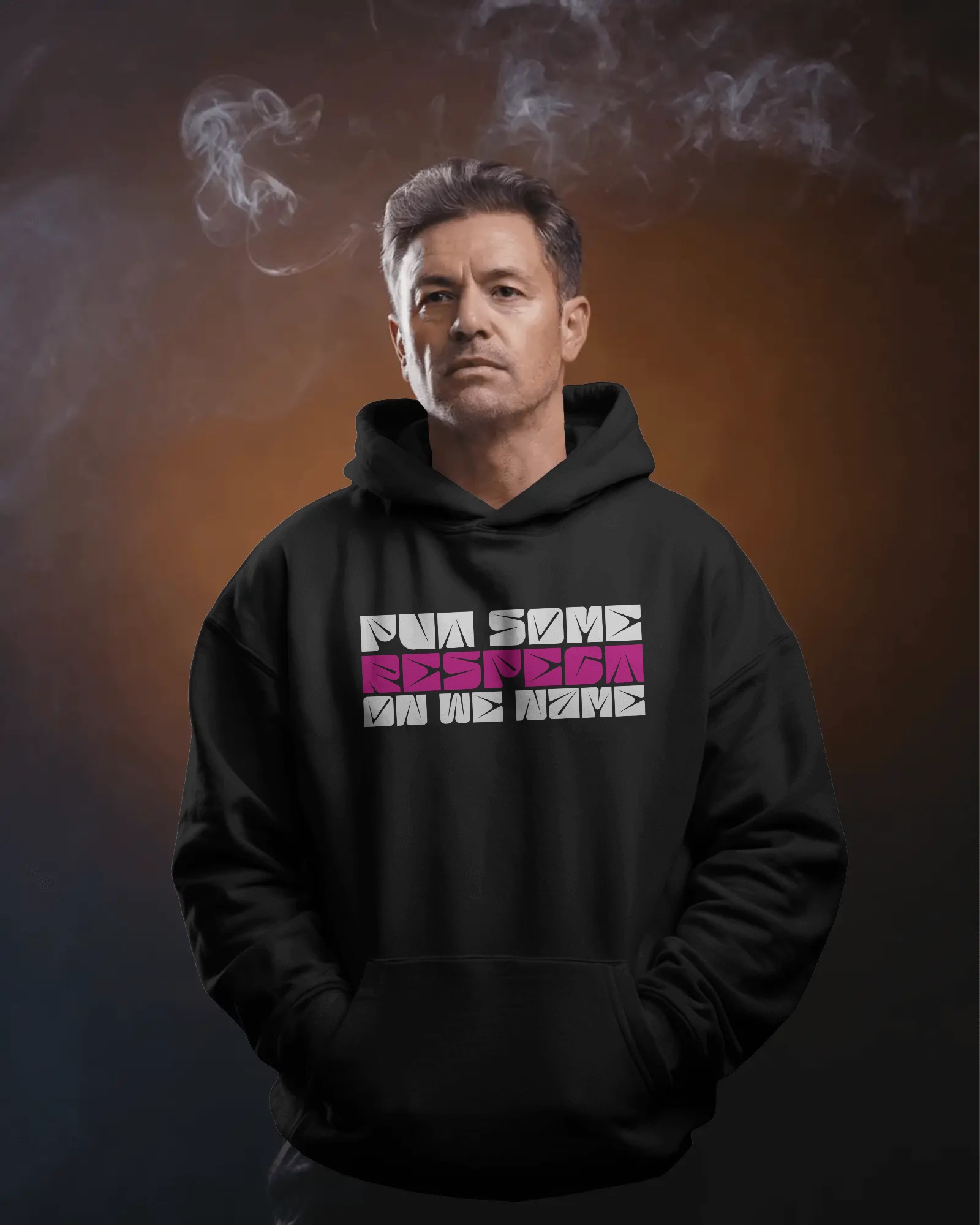 Hoodie "Put some Respect on we Name" 