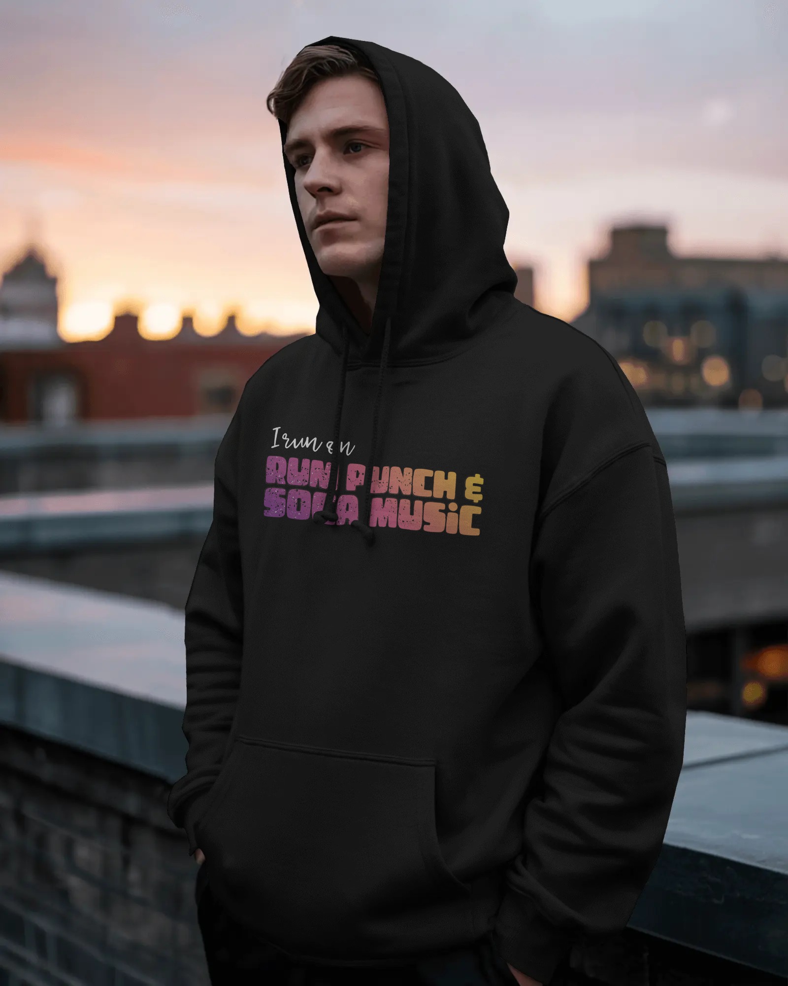 Hoodie "Rum Punch & Soca Music" 