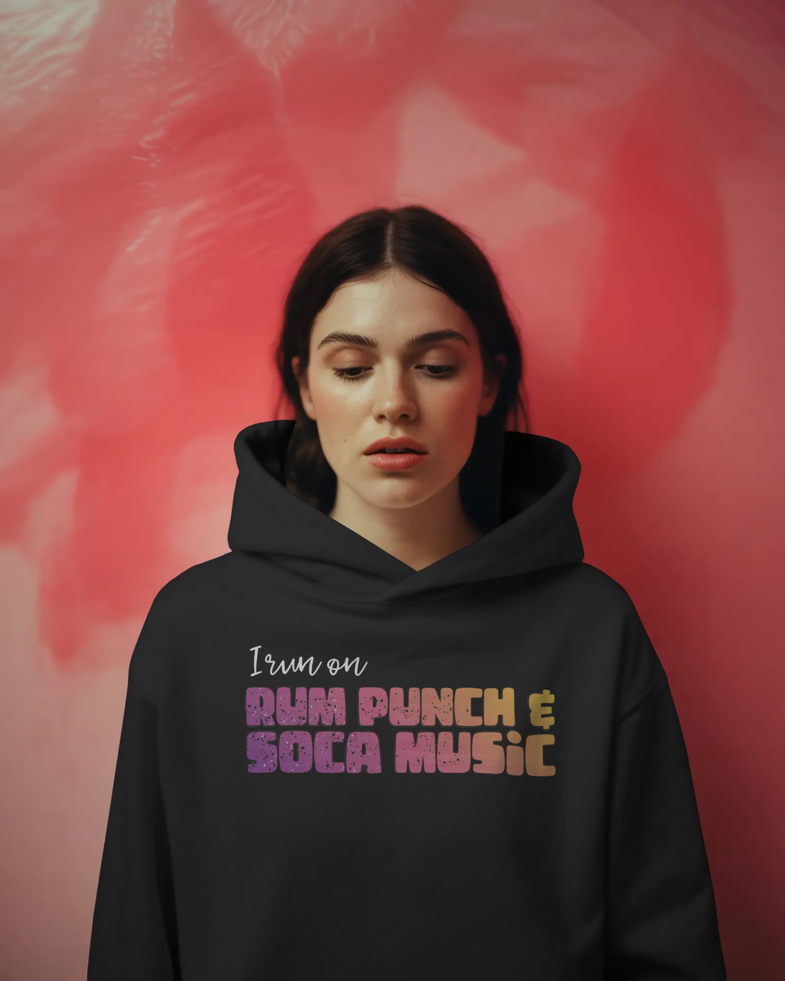 Hoodie "Rum Punch & Soca Music" 
