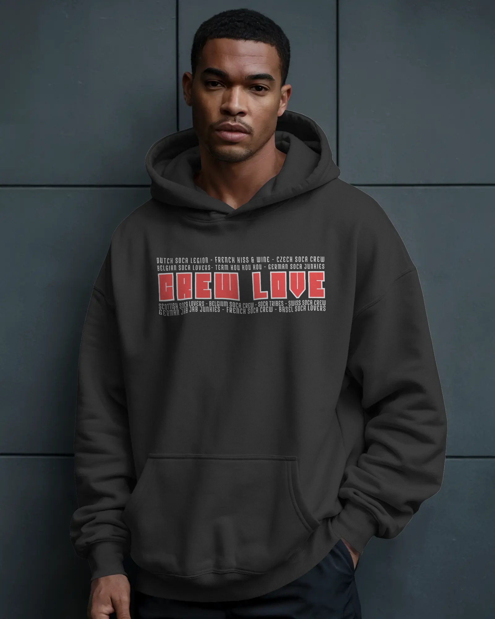 Hoodie "Crew Love" 
