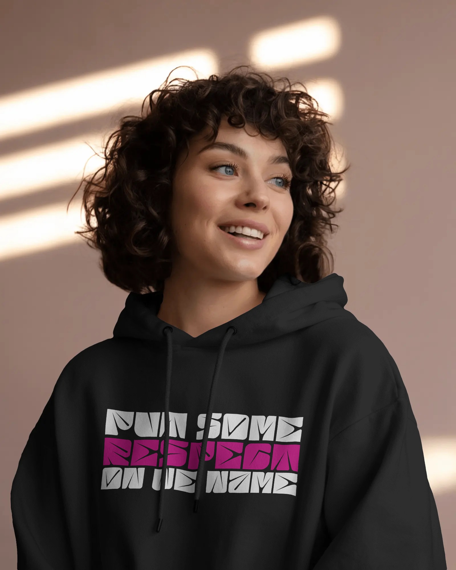 Hoodie "Put some Respect on we Name" 