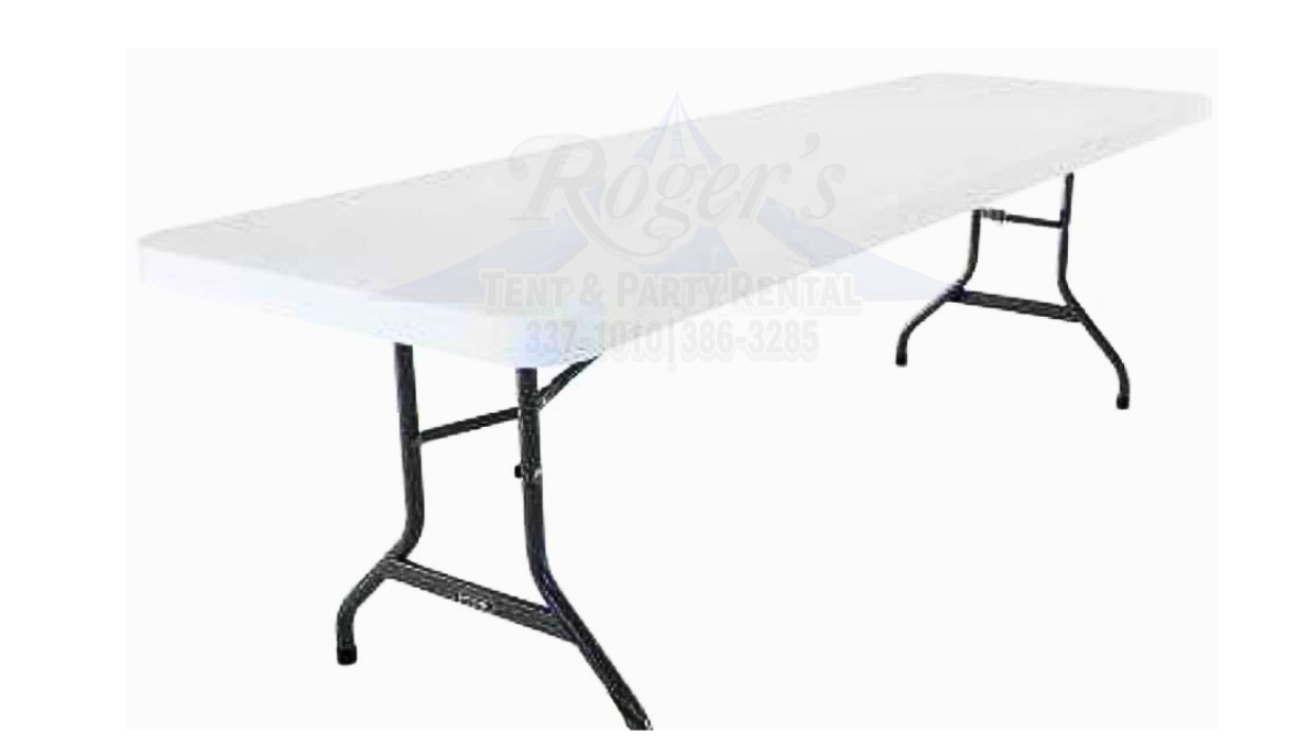 Folding Plastic Rectangular Table