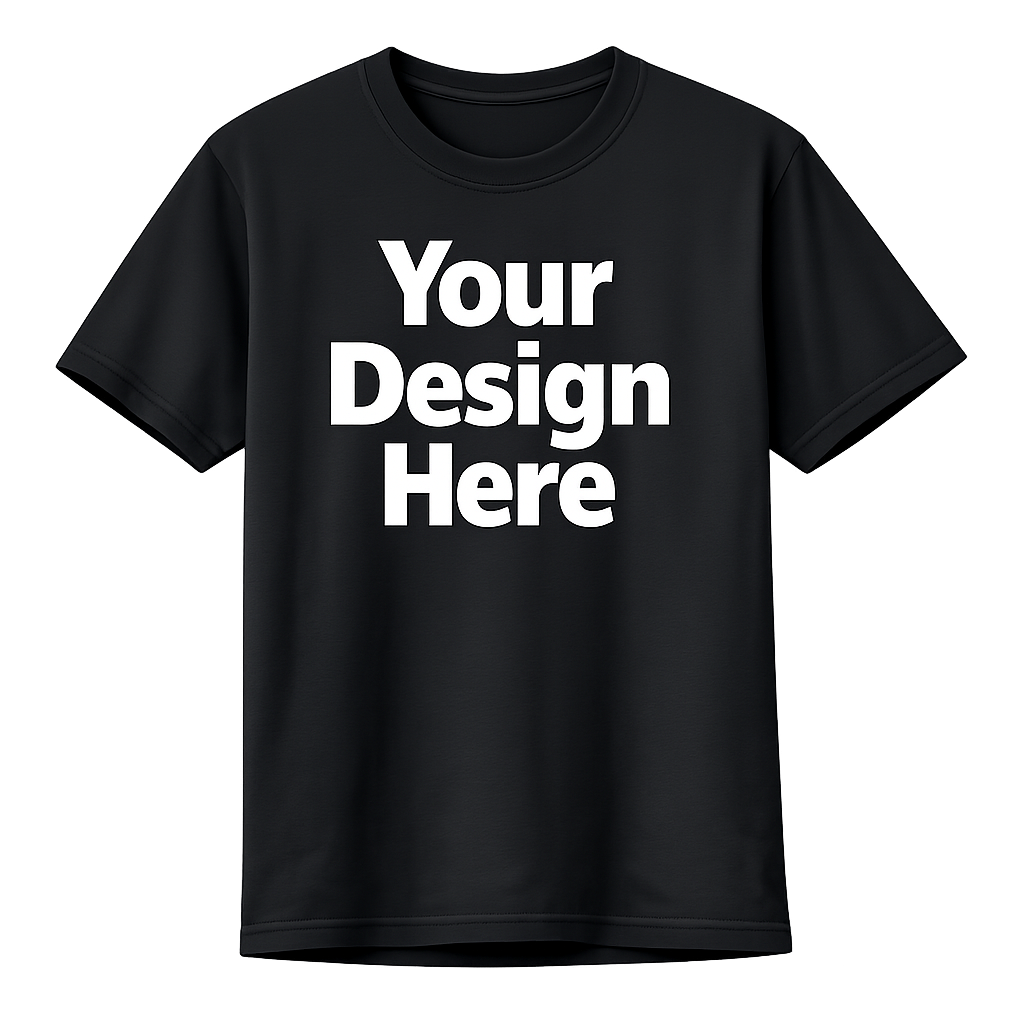 CUSTOM SHORT SLEEVE T-SHIRT( SINGLE PRESS )