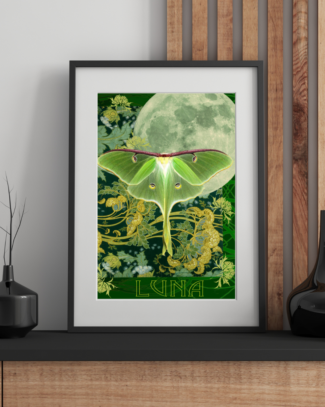 Luna Moth Art Print