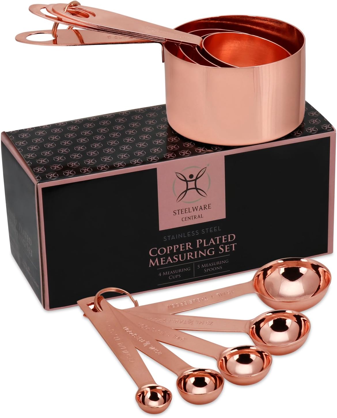 Copper Plated Measuring Set