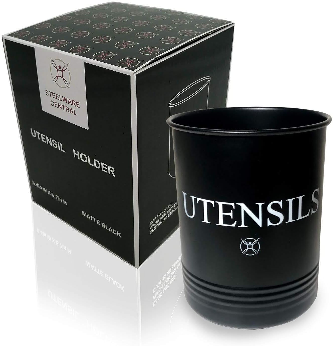 Black Utensil holder