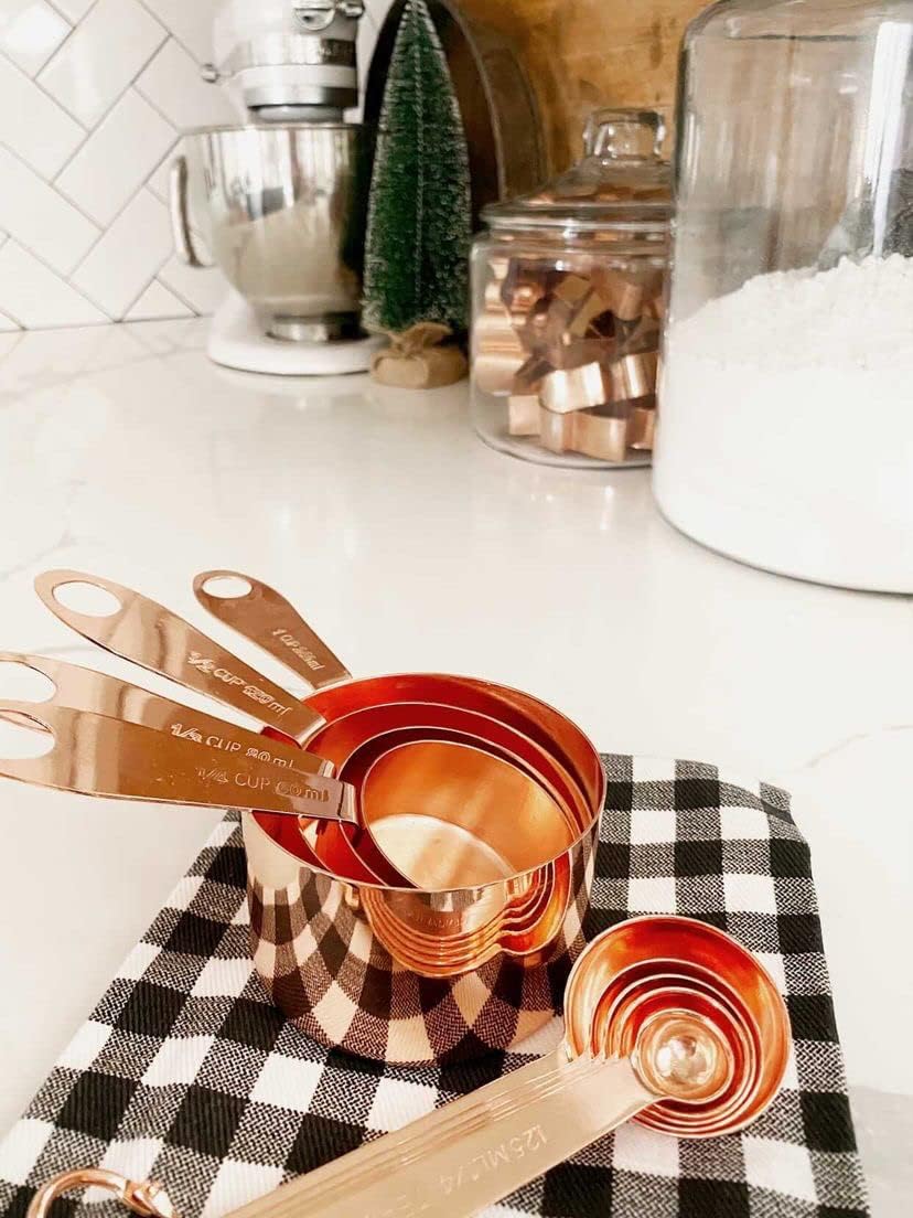 Copper Plated Measuring Set