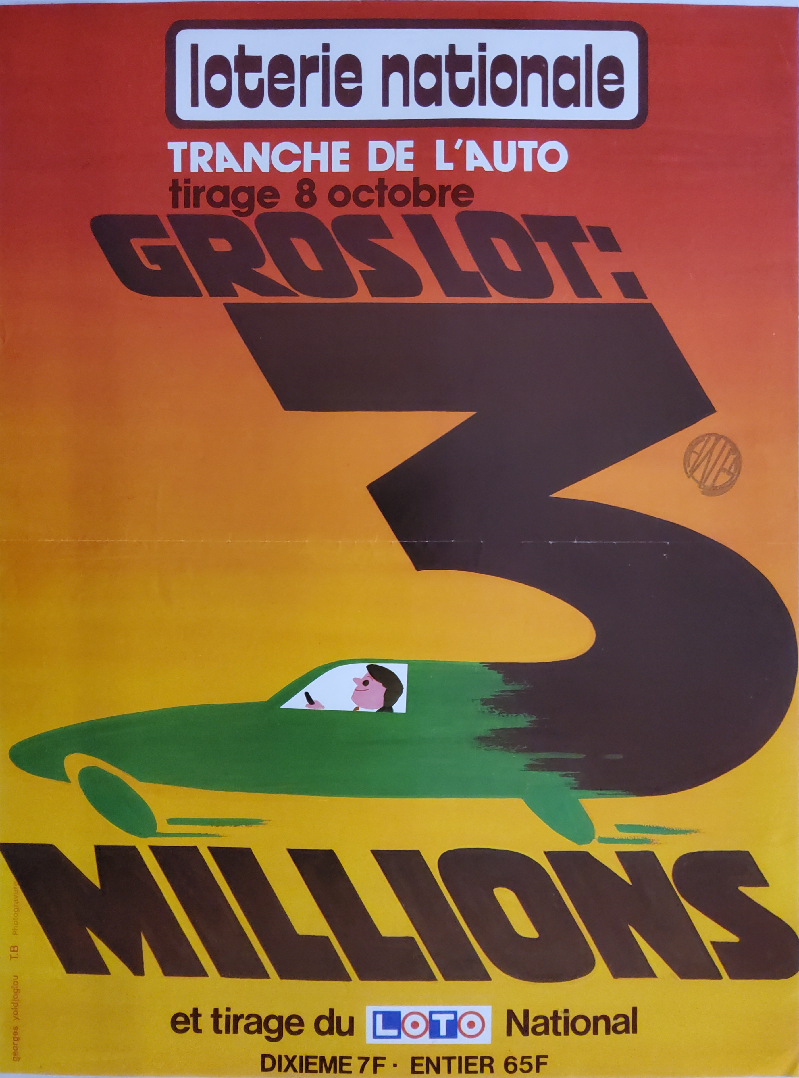 Loterie nationale - Tranche de l'auto - 8 octobre