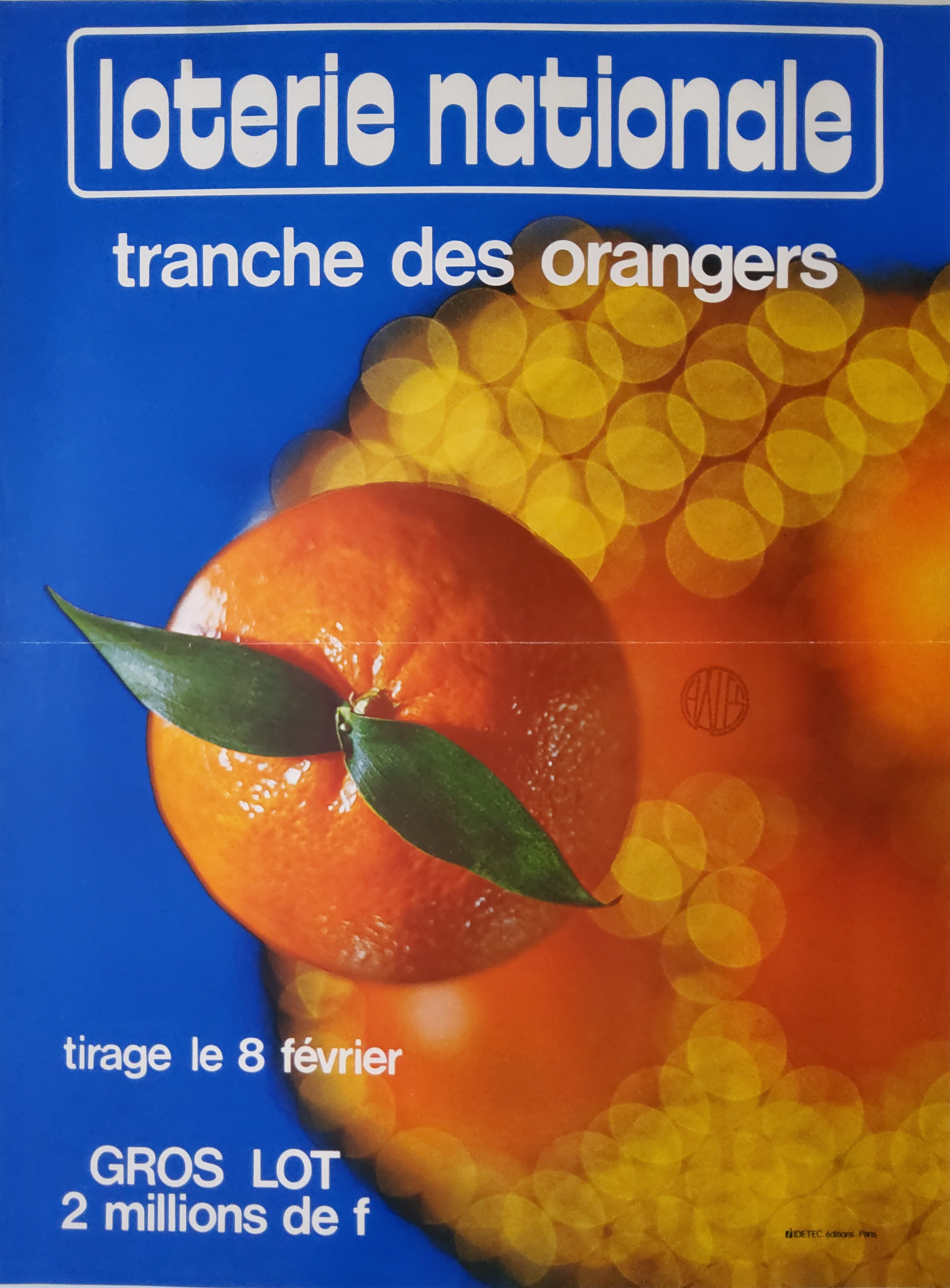 Loterie nationale - Tranche des orangers - 8 février