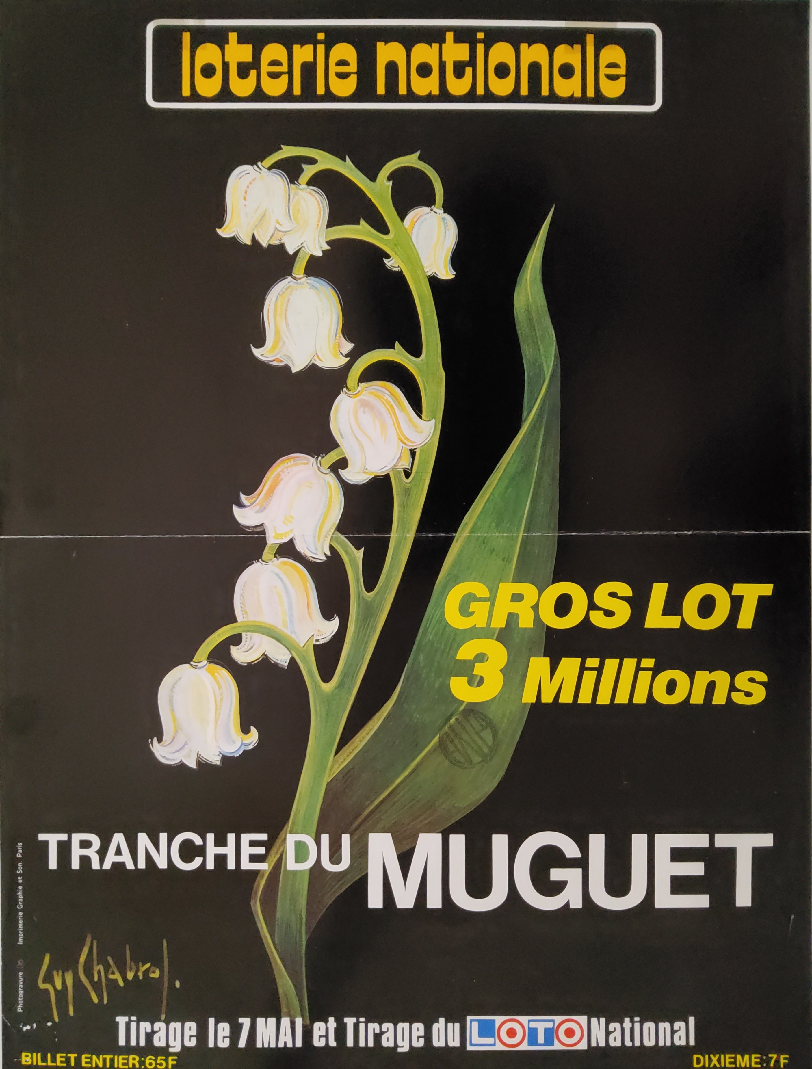 Loterie nationale - Tranche du muguet - 78 mai