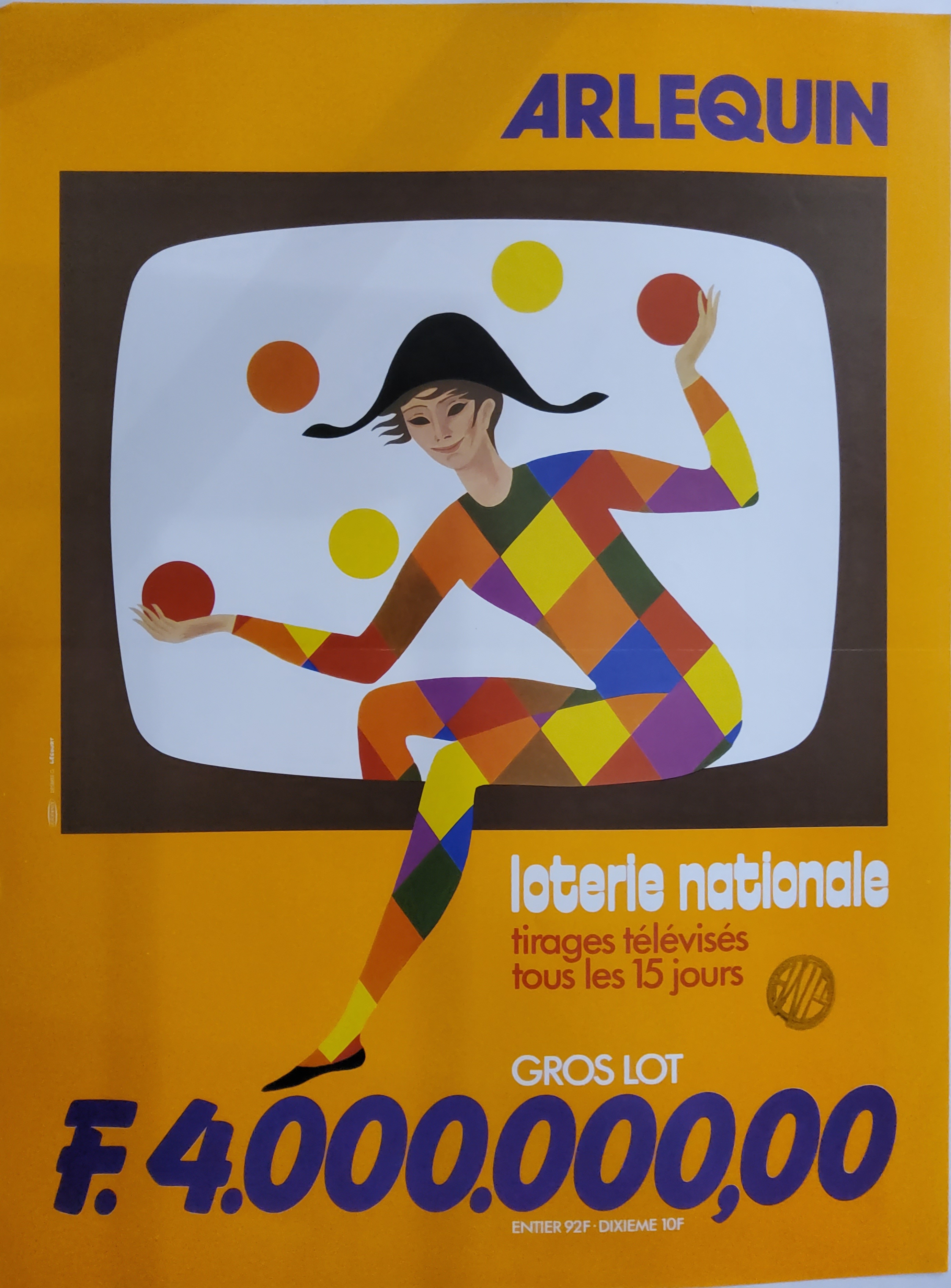 Loterie nationale - Arlequin