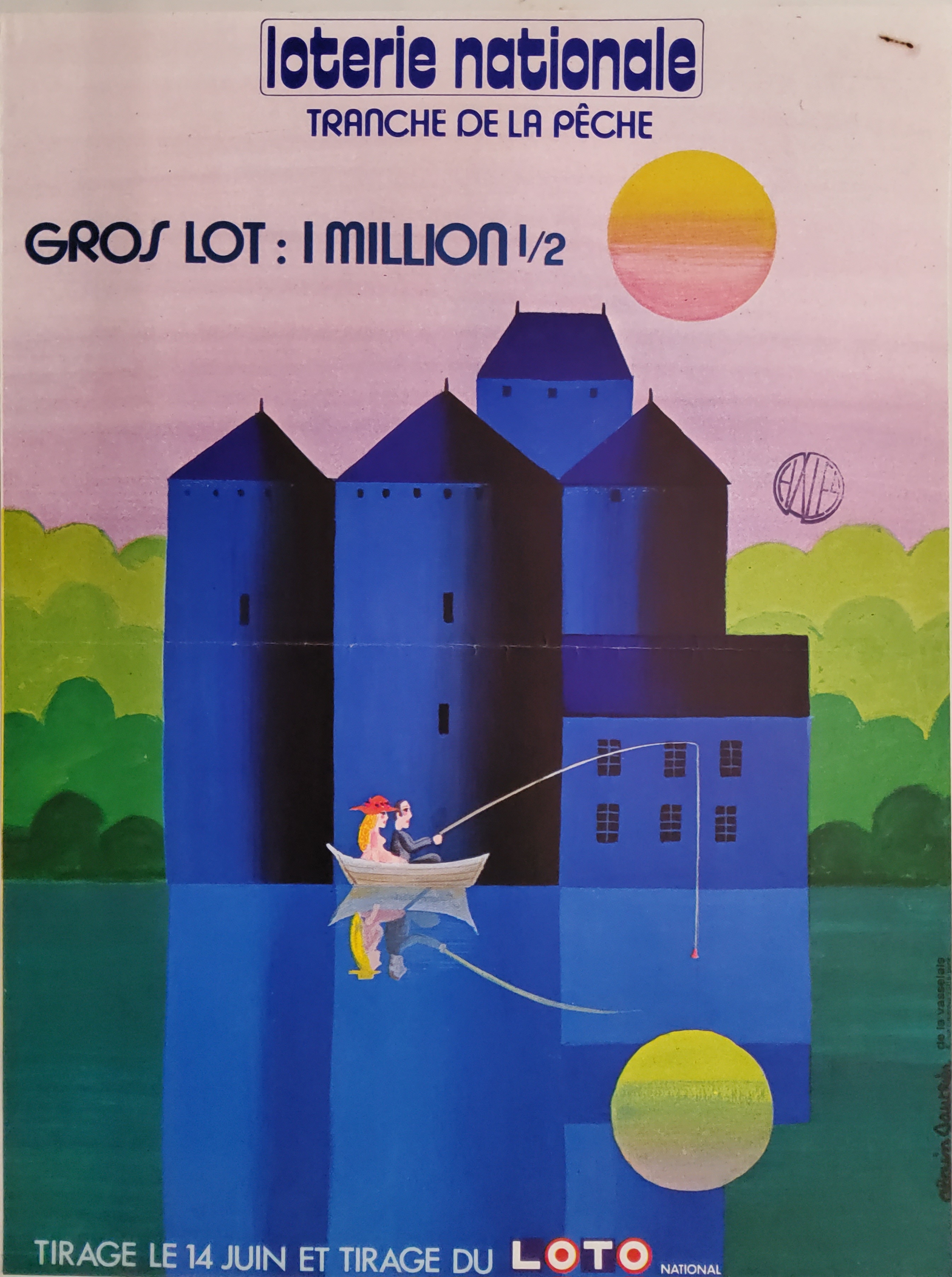 Loterie nationale - Tranche de la pêche - 14 juin