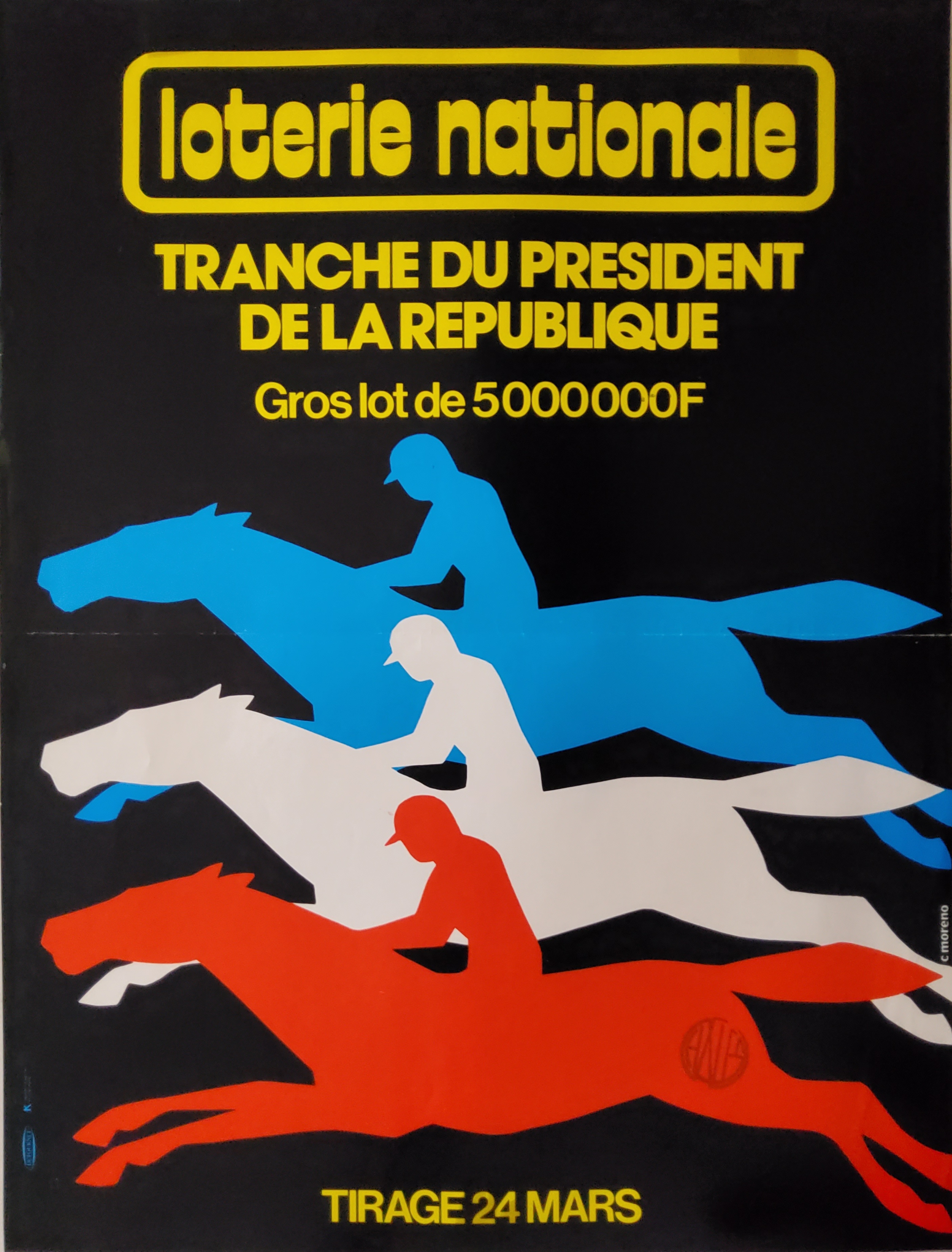 Loterie nationale - Tranche du Président de la République - 24 mars