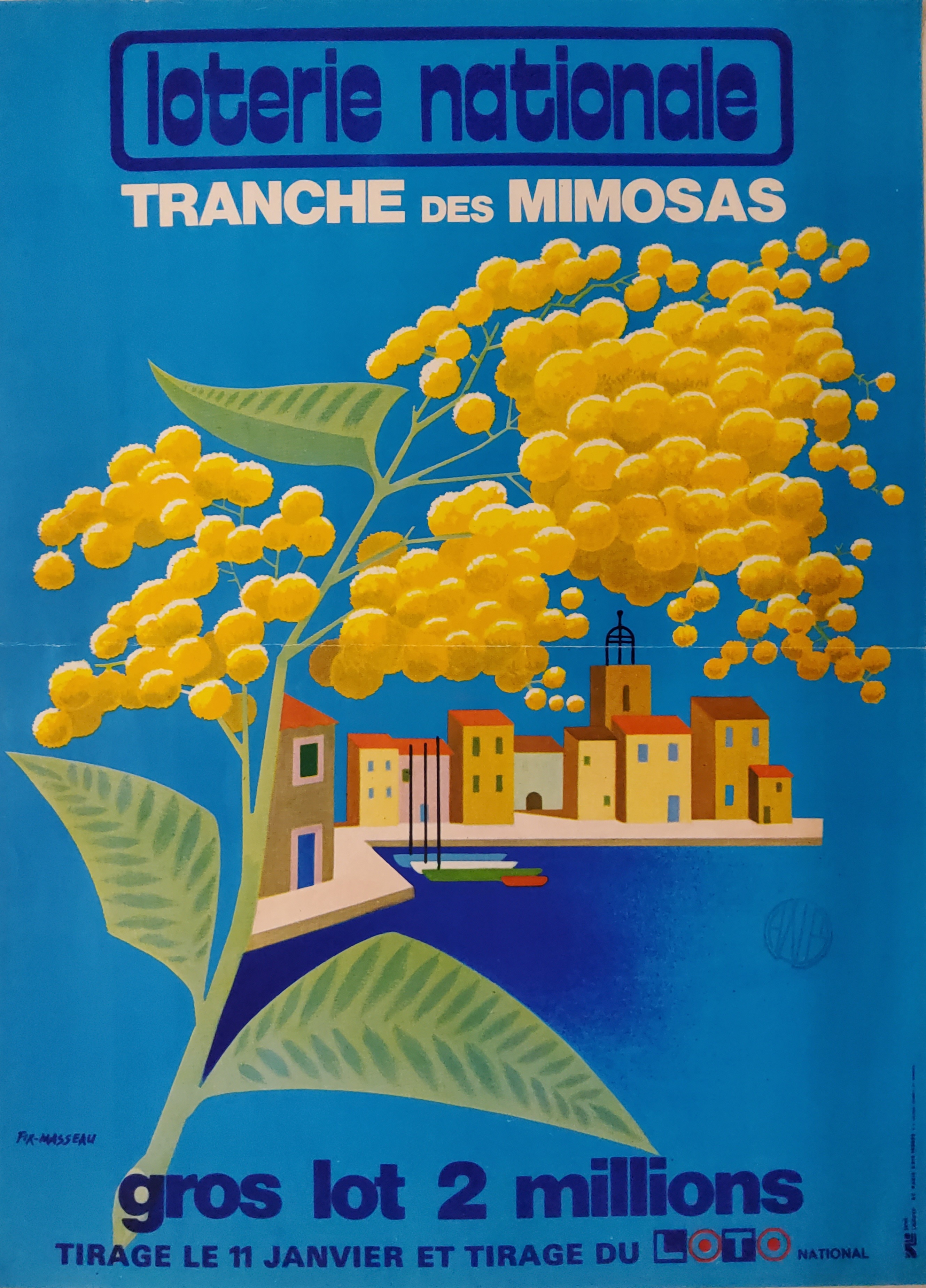 Loterie nationale - Tranche des mimosas - 11 janvier