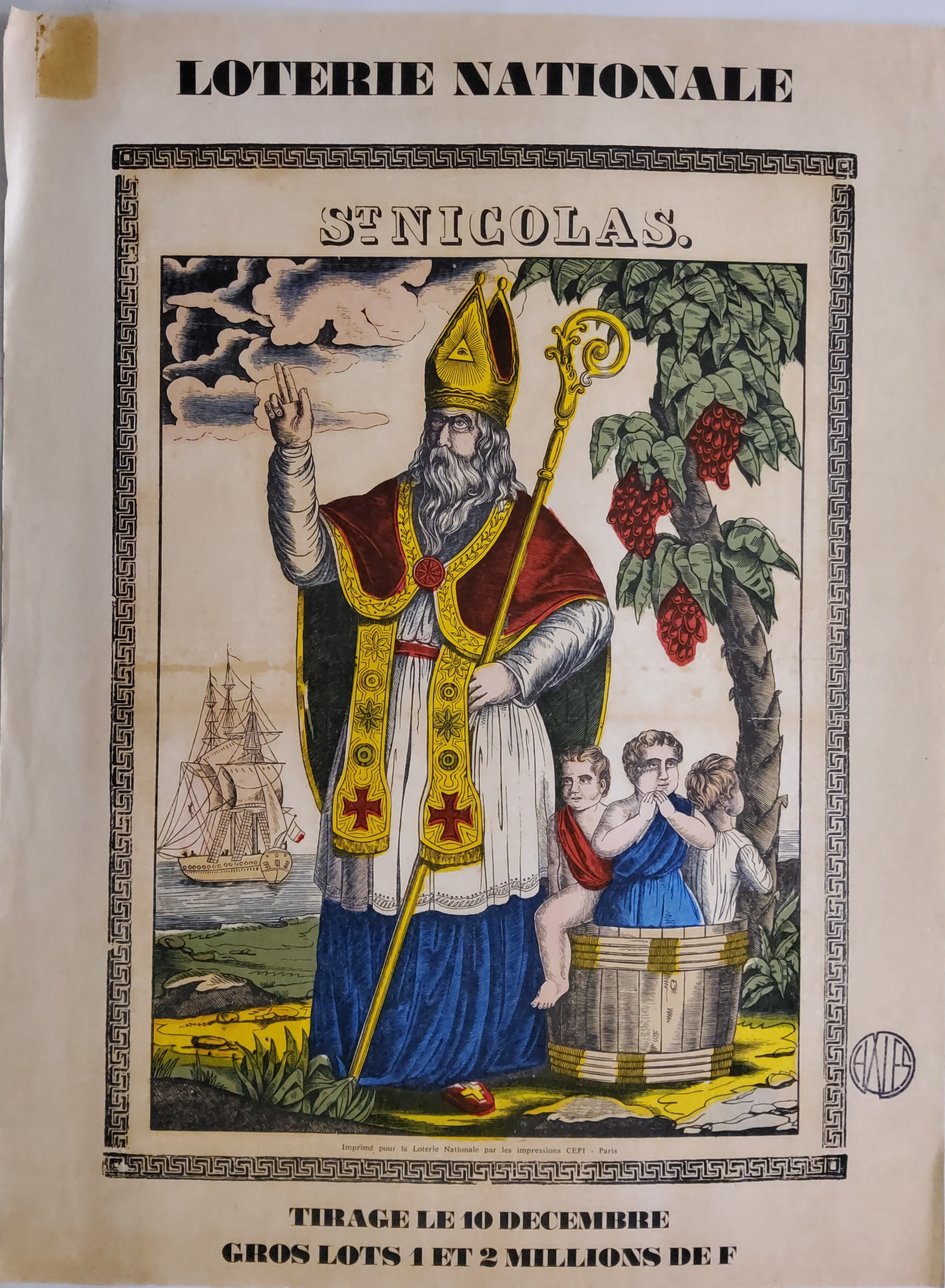 Loterie nationale - Saint Nicolas - 10 décembre