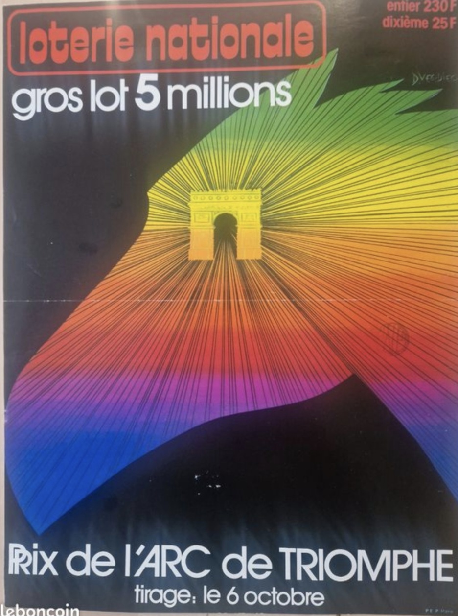 Affiche Loterie nationale
