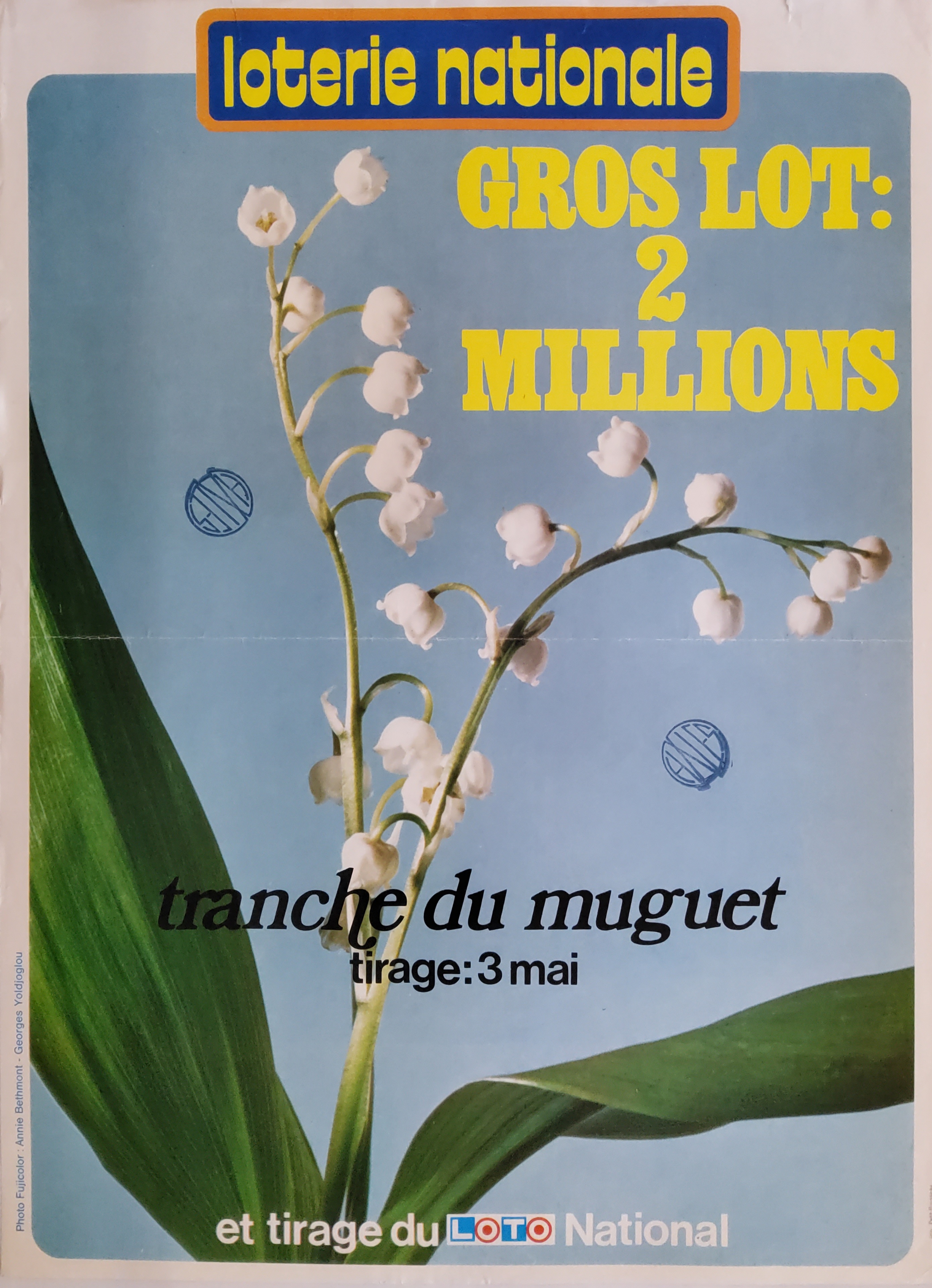 Loterie nationale - Tranche du muguet - 3 mai