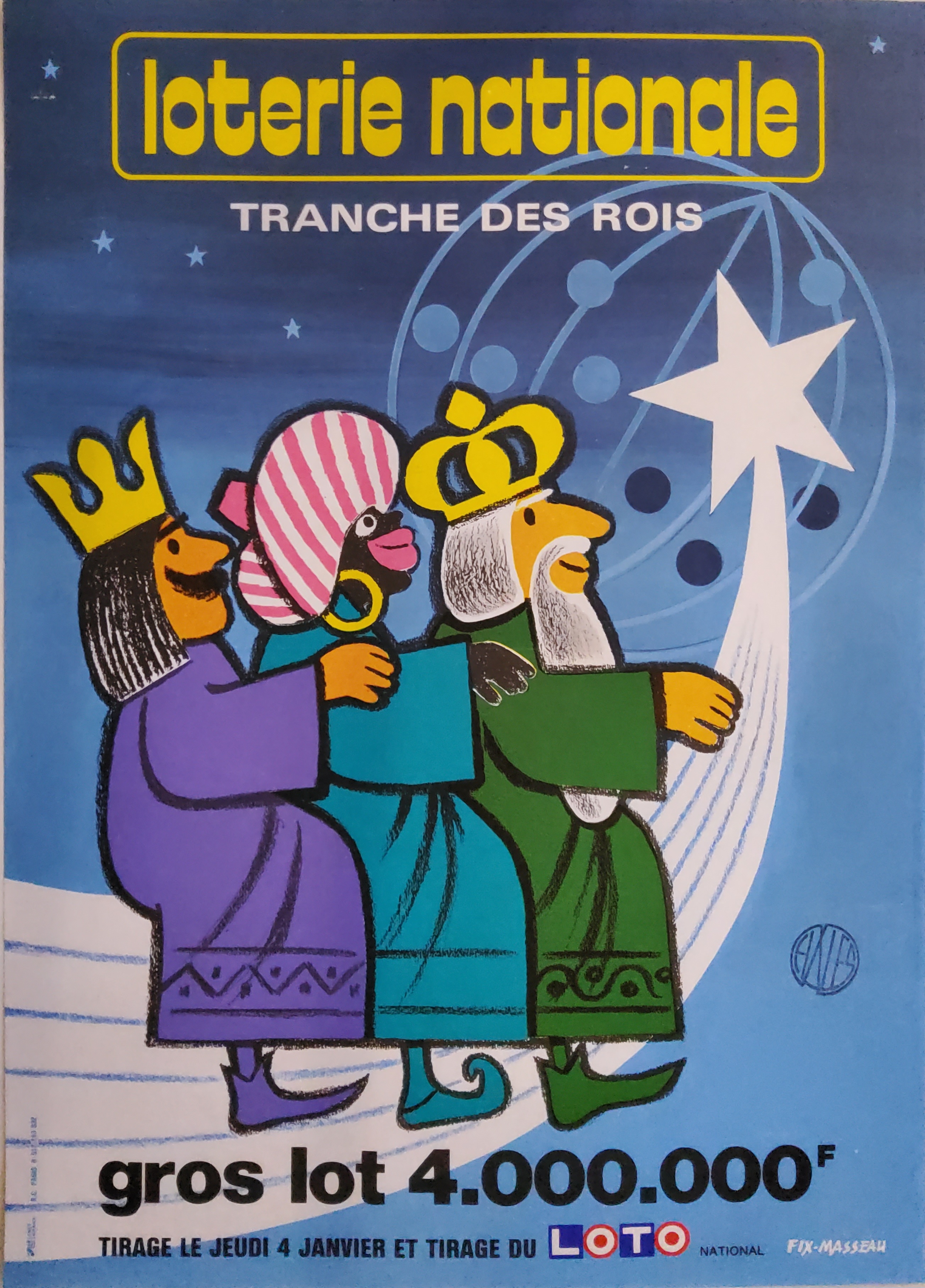 Loterie nationale - Tranche des rois - 4 janvier