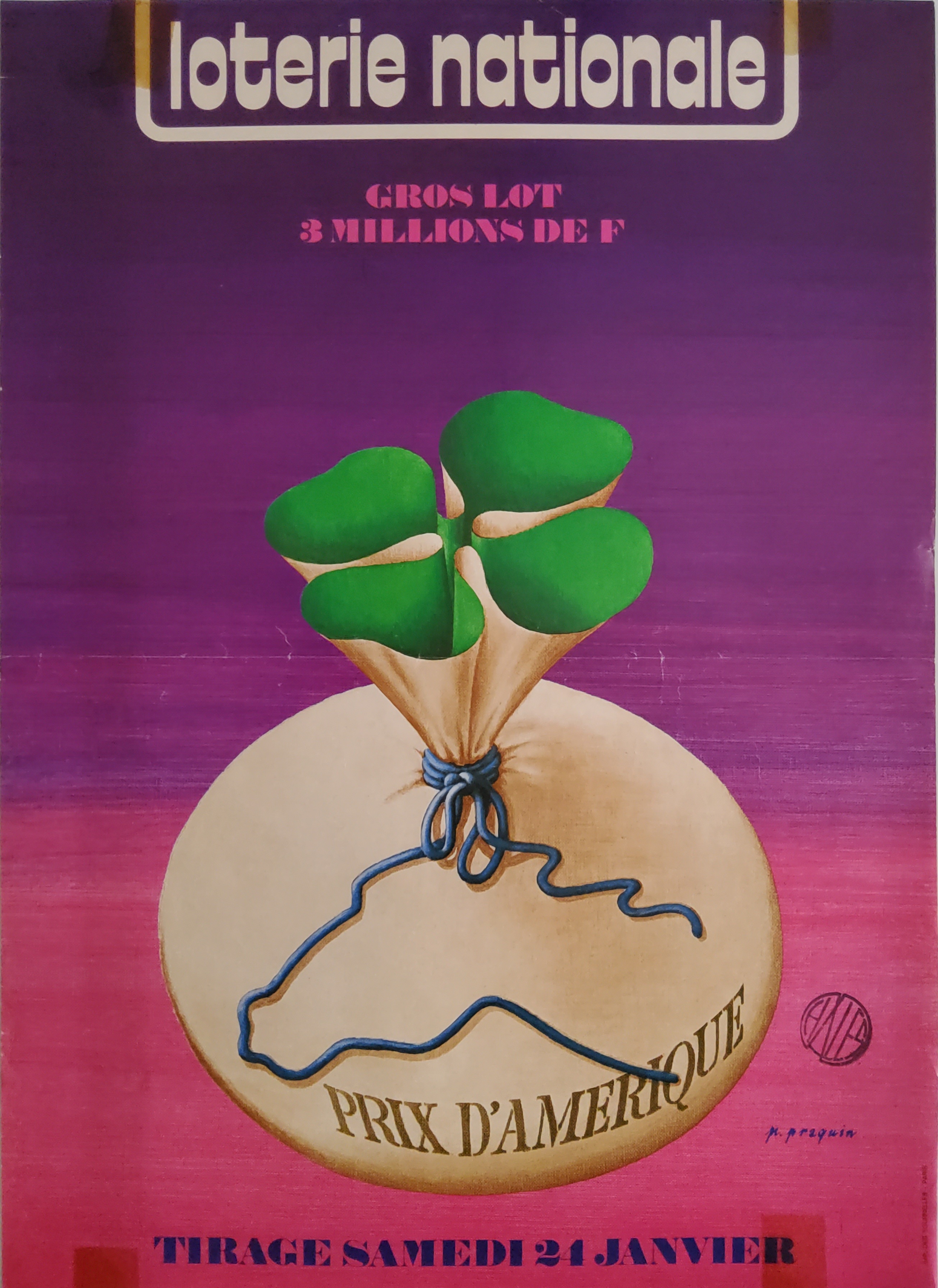 Loterie nationale - Prix d'Amérique - 24 janvier