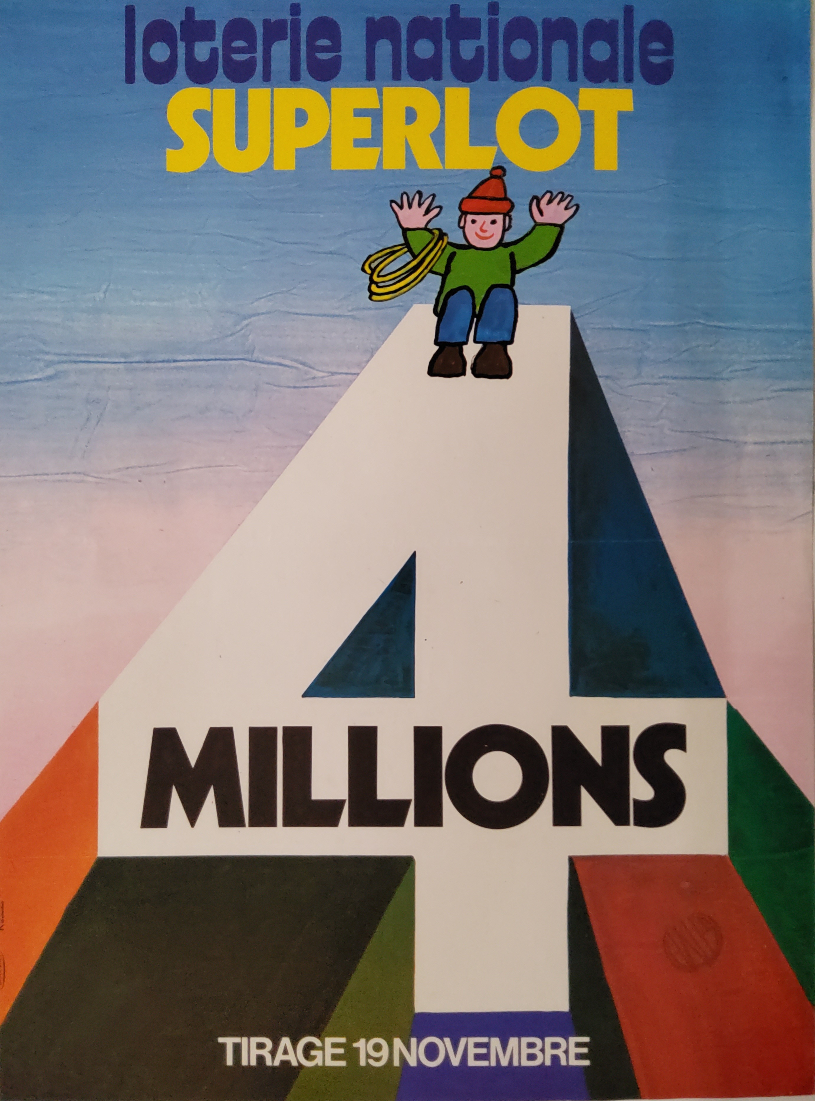 Loterie nationale - Superlot 4 millions - 19 novembre