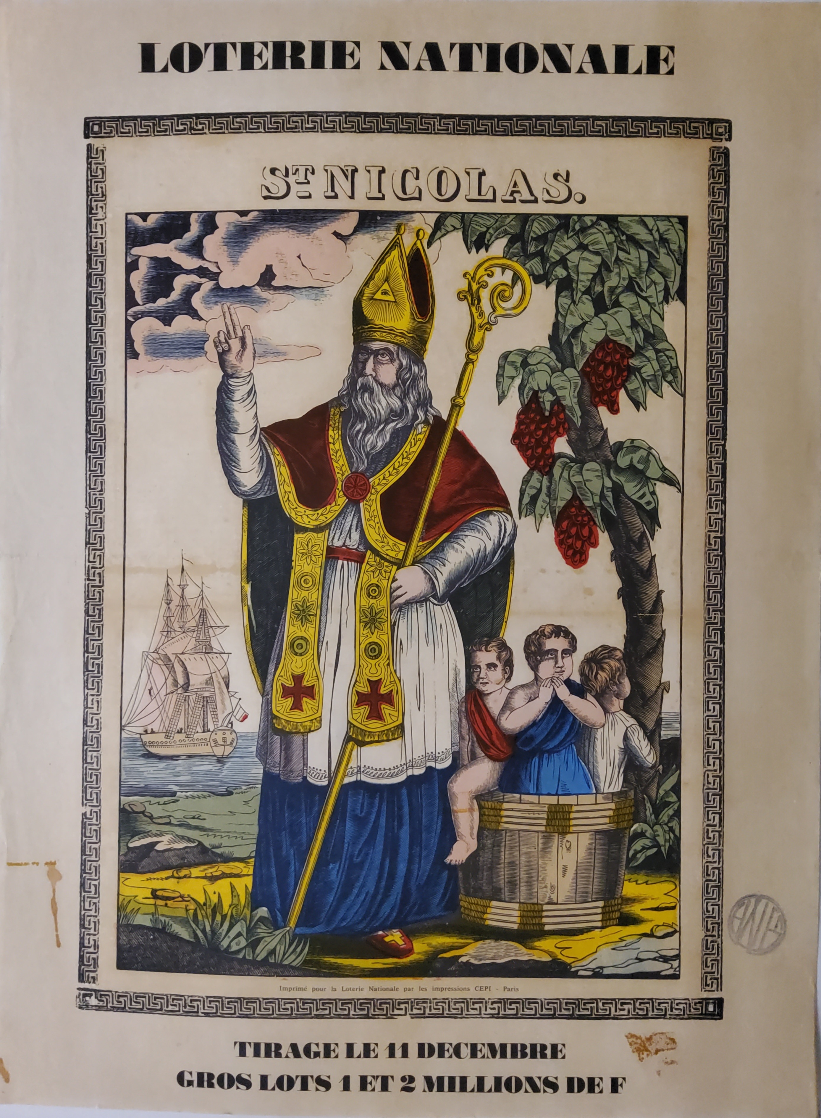 Loterie nationale - Saint Nicolas - 11 décembre
