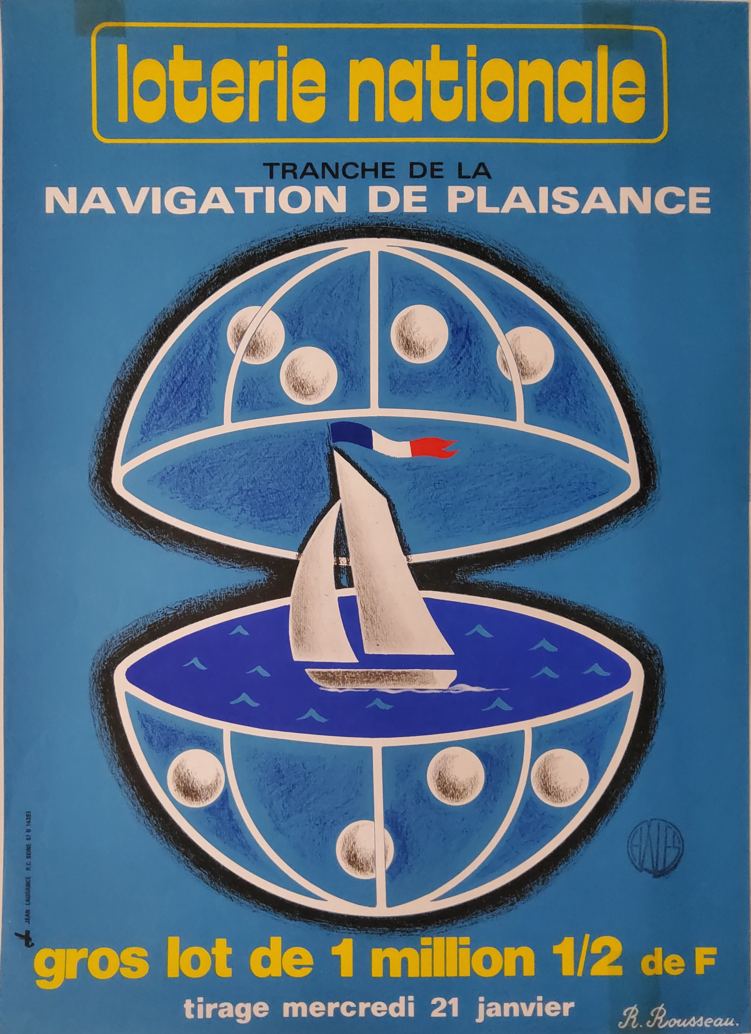 Loterie nationale - Tranche de la navigation de plaisance - 21 janvier