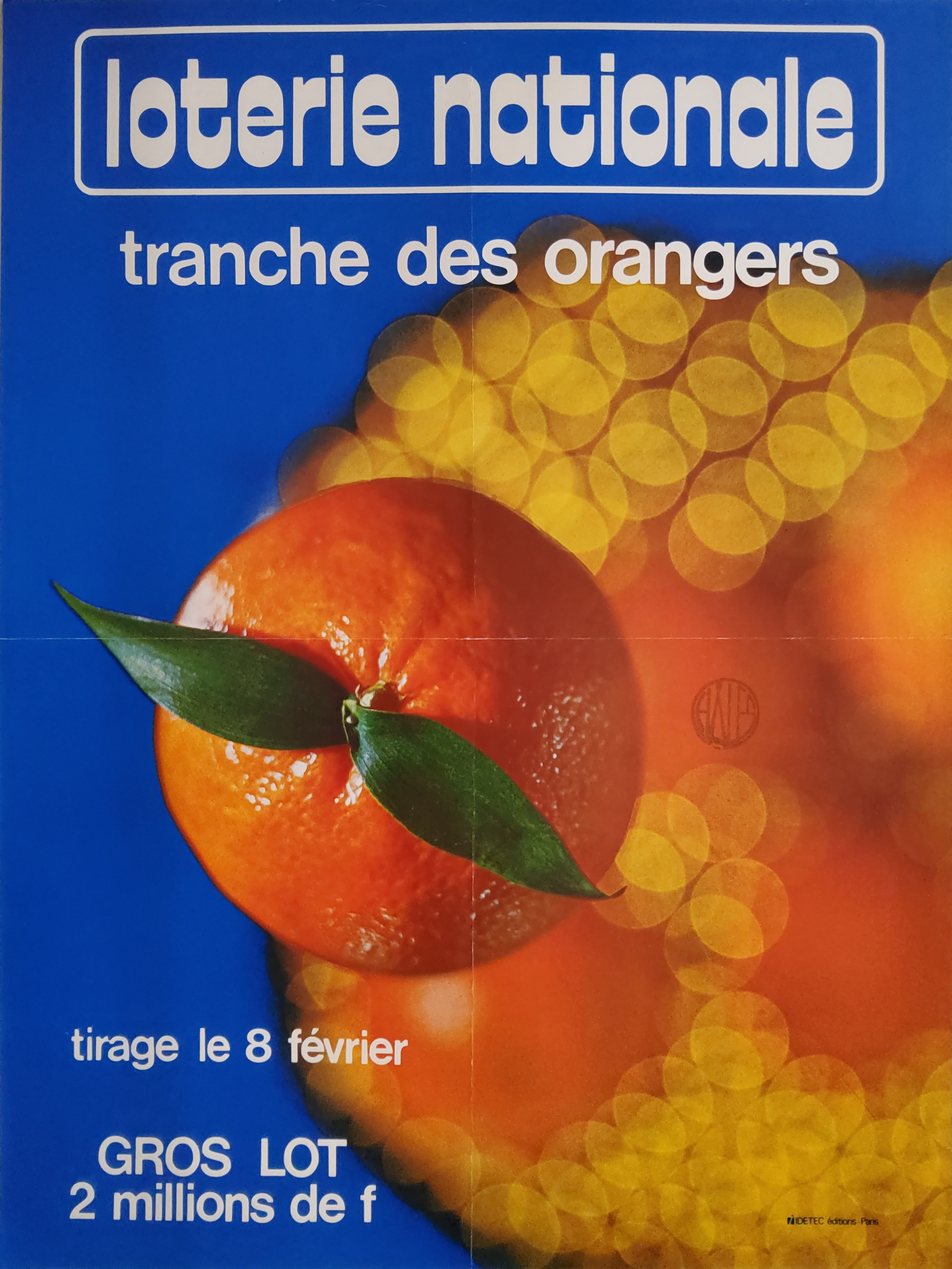Loterie nationale - Tranche des orangers - 8 février