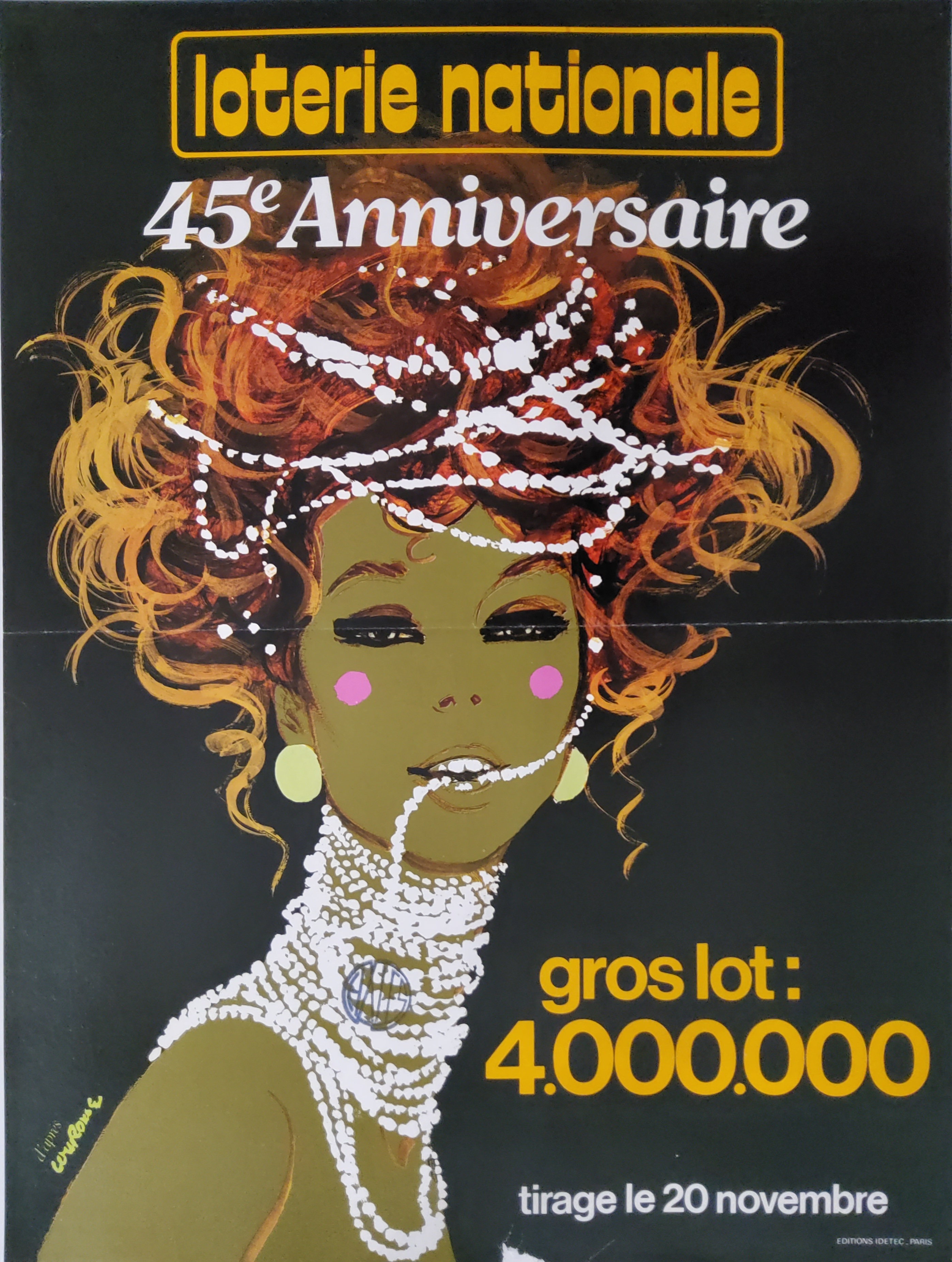 Loterie nationale - 45ème anniversaire - 20 novembre