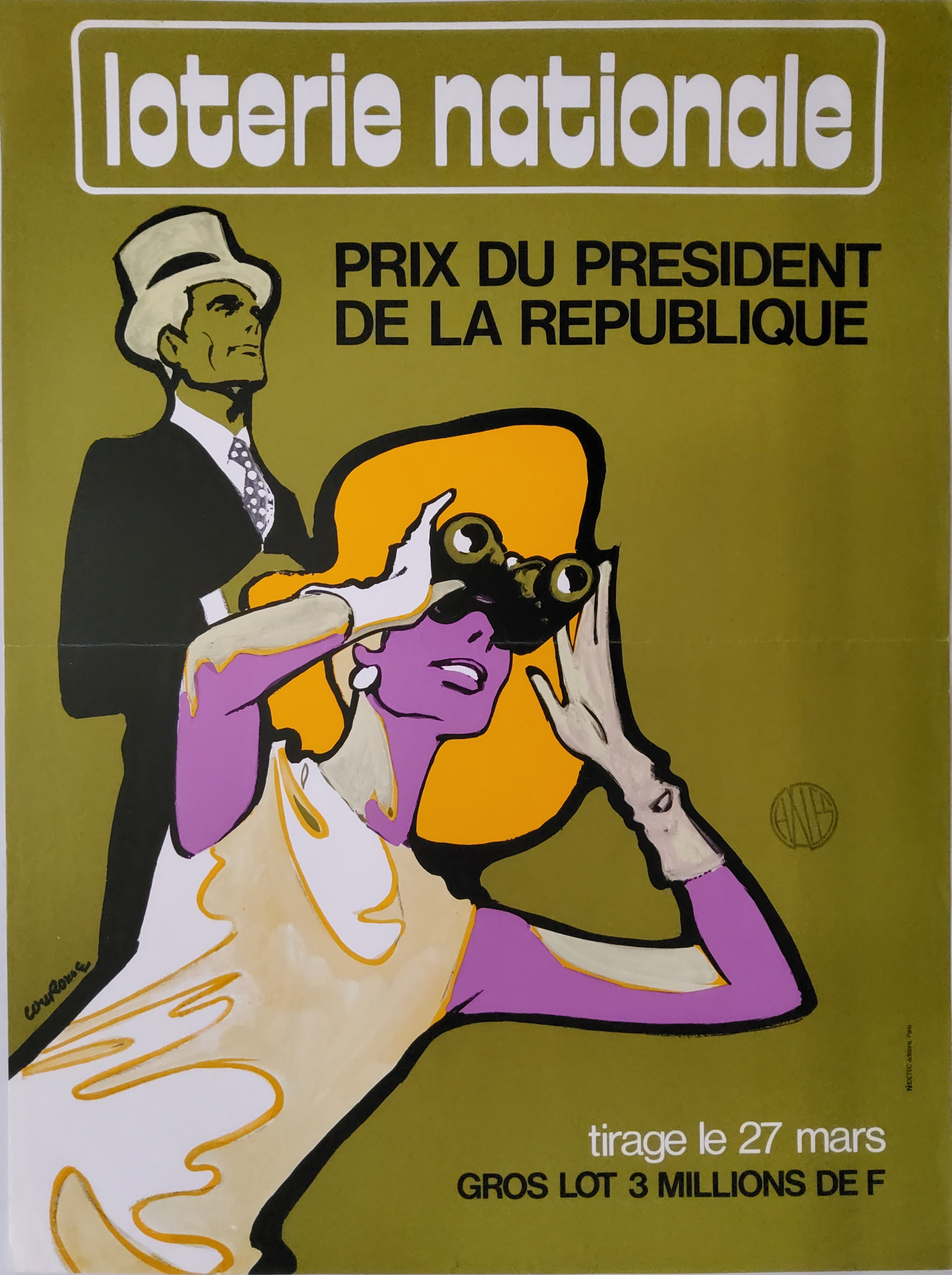 Loterie nationale - Prix du Président de la République - 27 mars