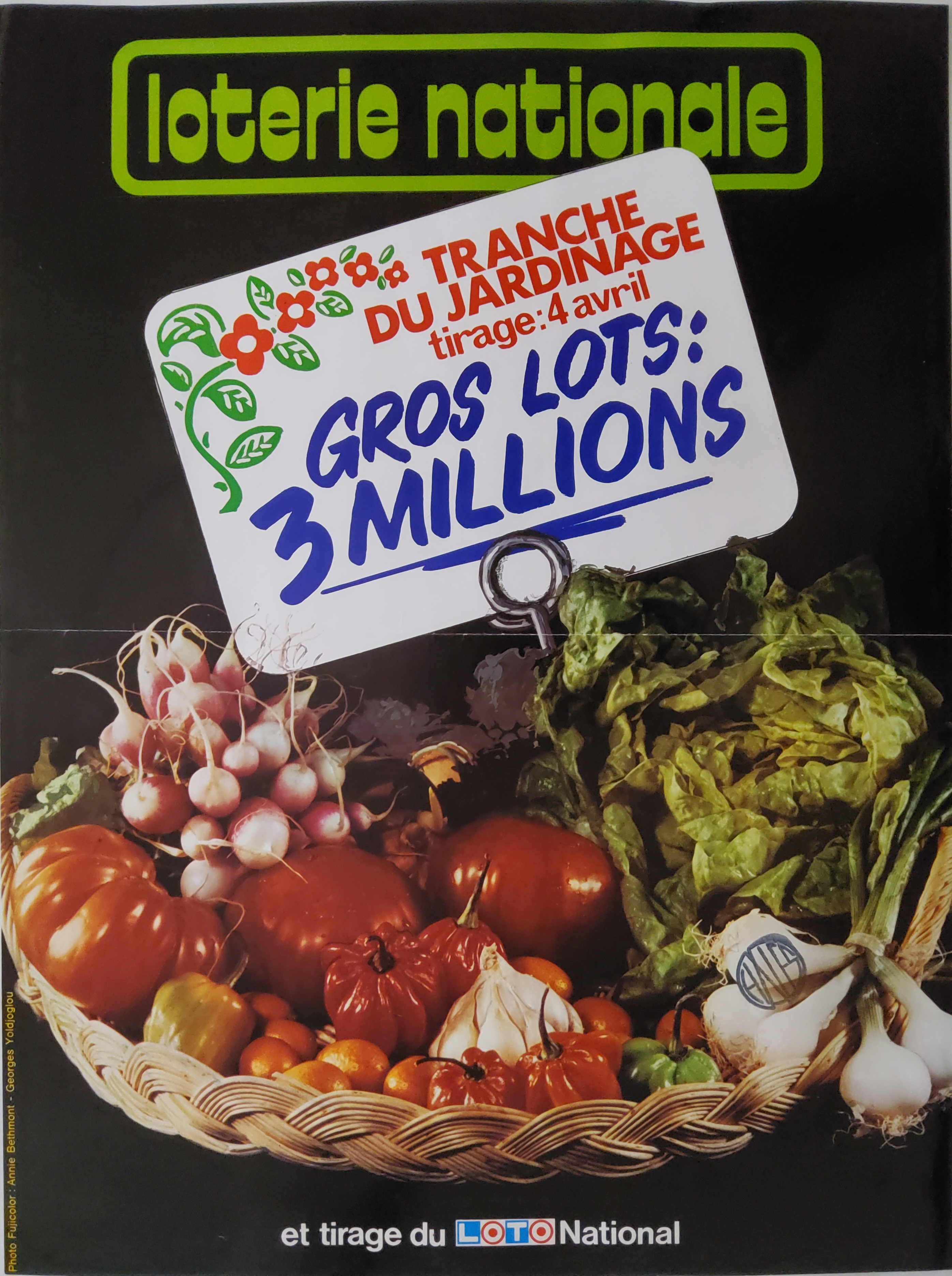 Loterie nationale - Tranche du jardinage - 4 avril