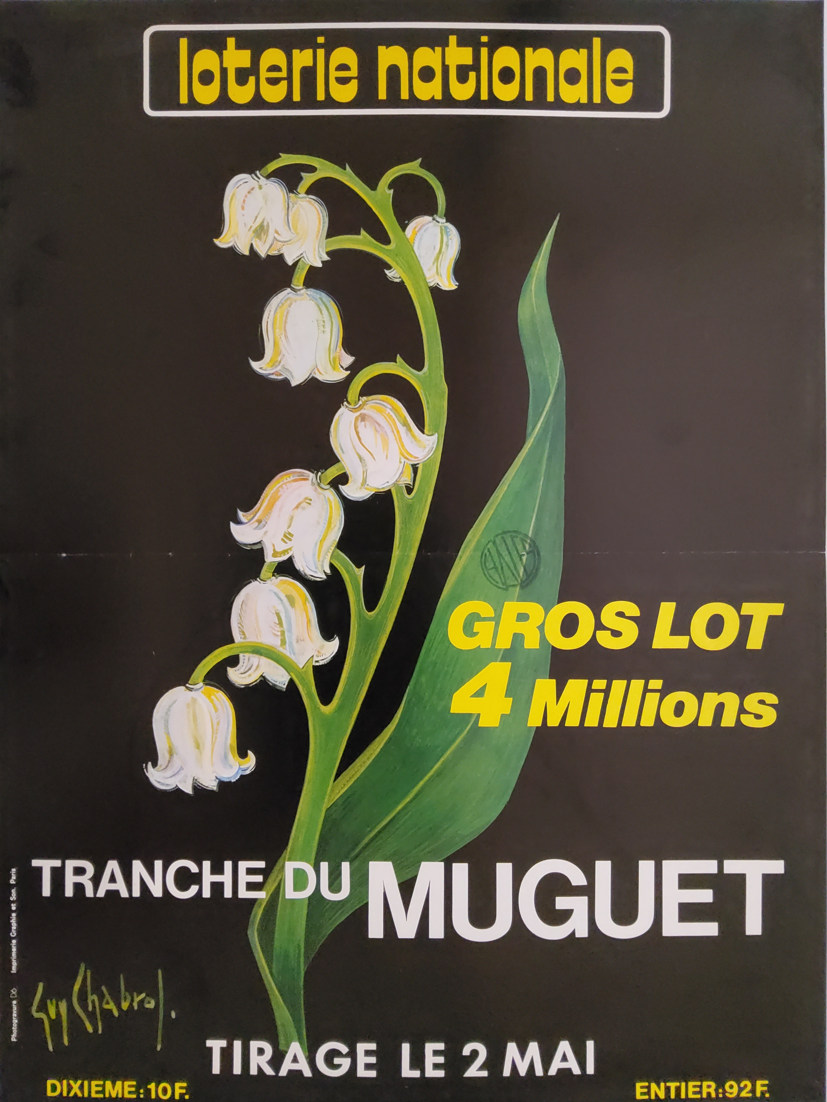 Loterie nationale - Tranche du muguet - 2 mai