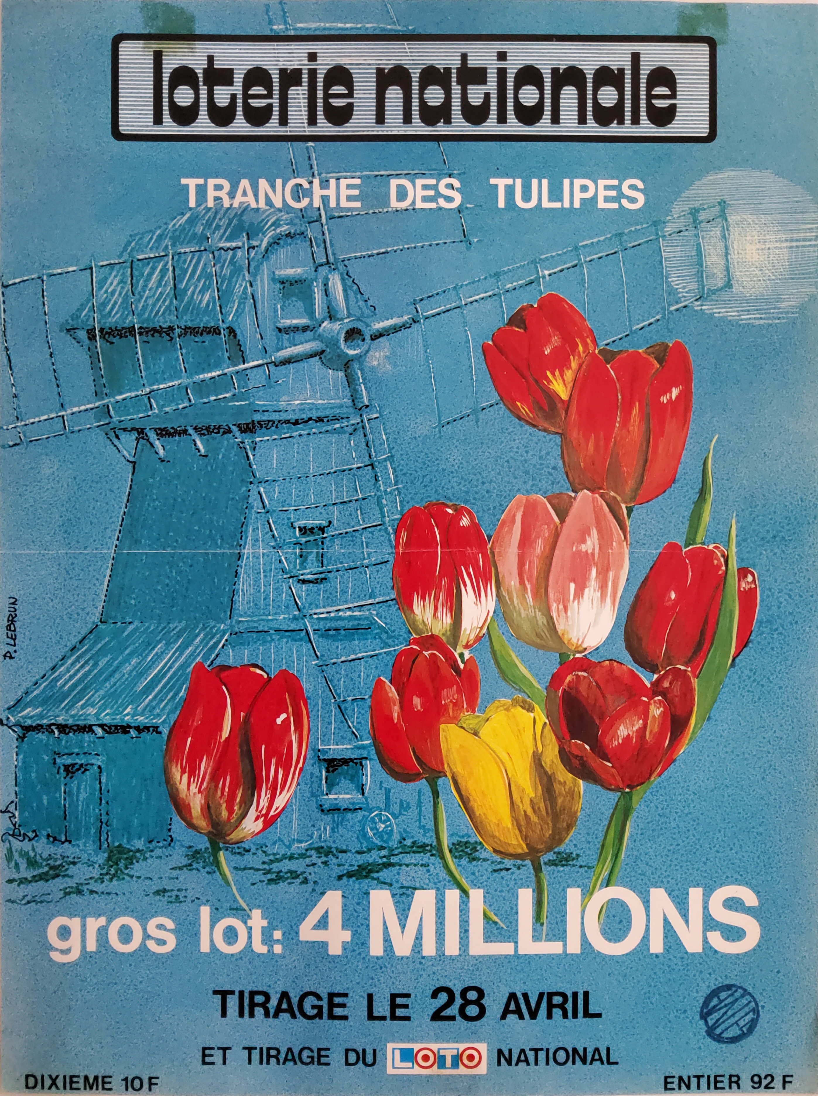Loterie nationale - Tranche des tulipes - 28 avril