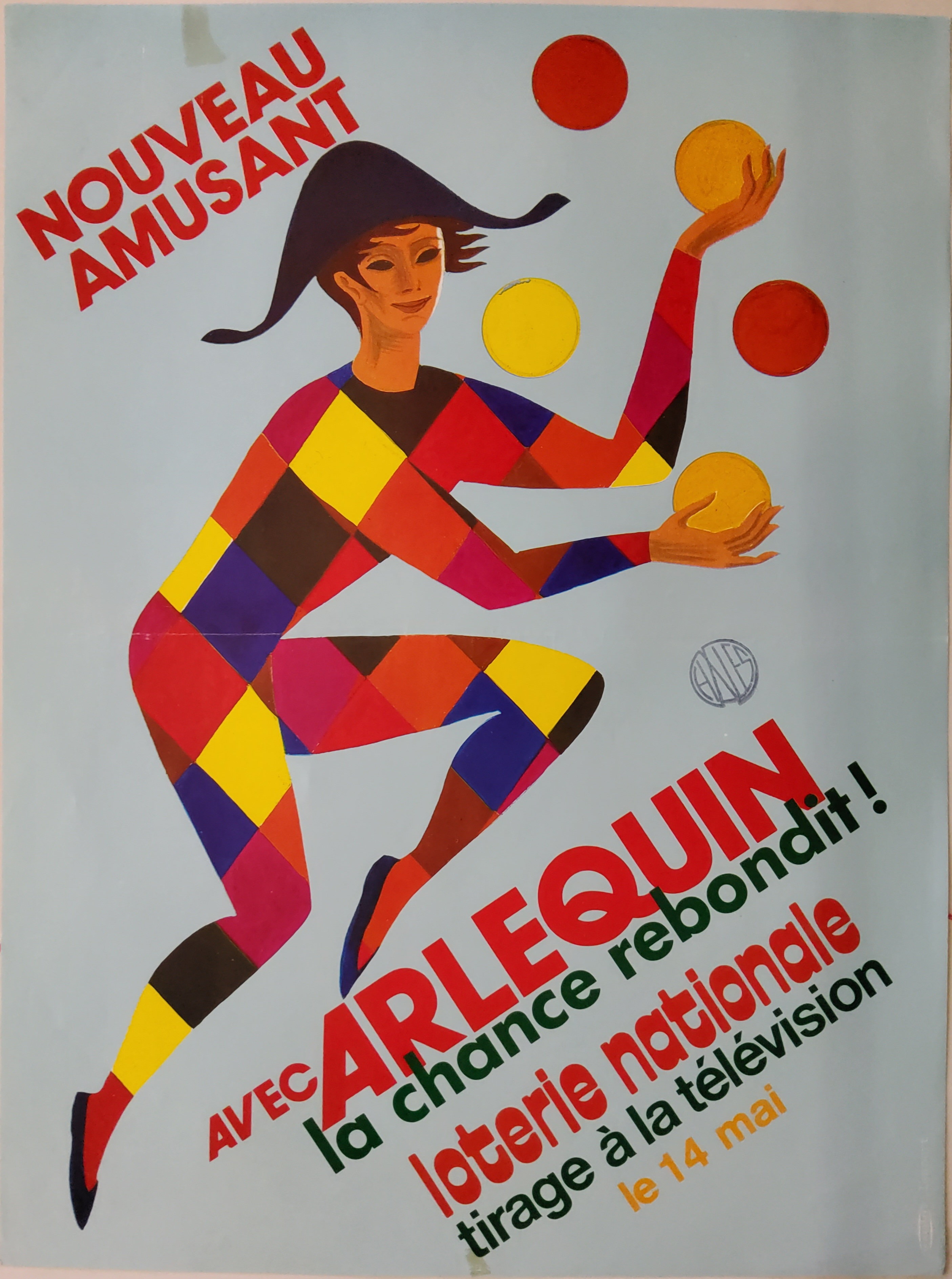 Loterie nationale - Arlequin - 14 mai