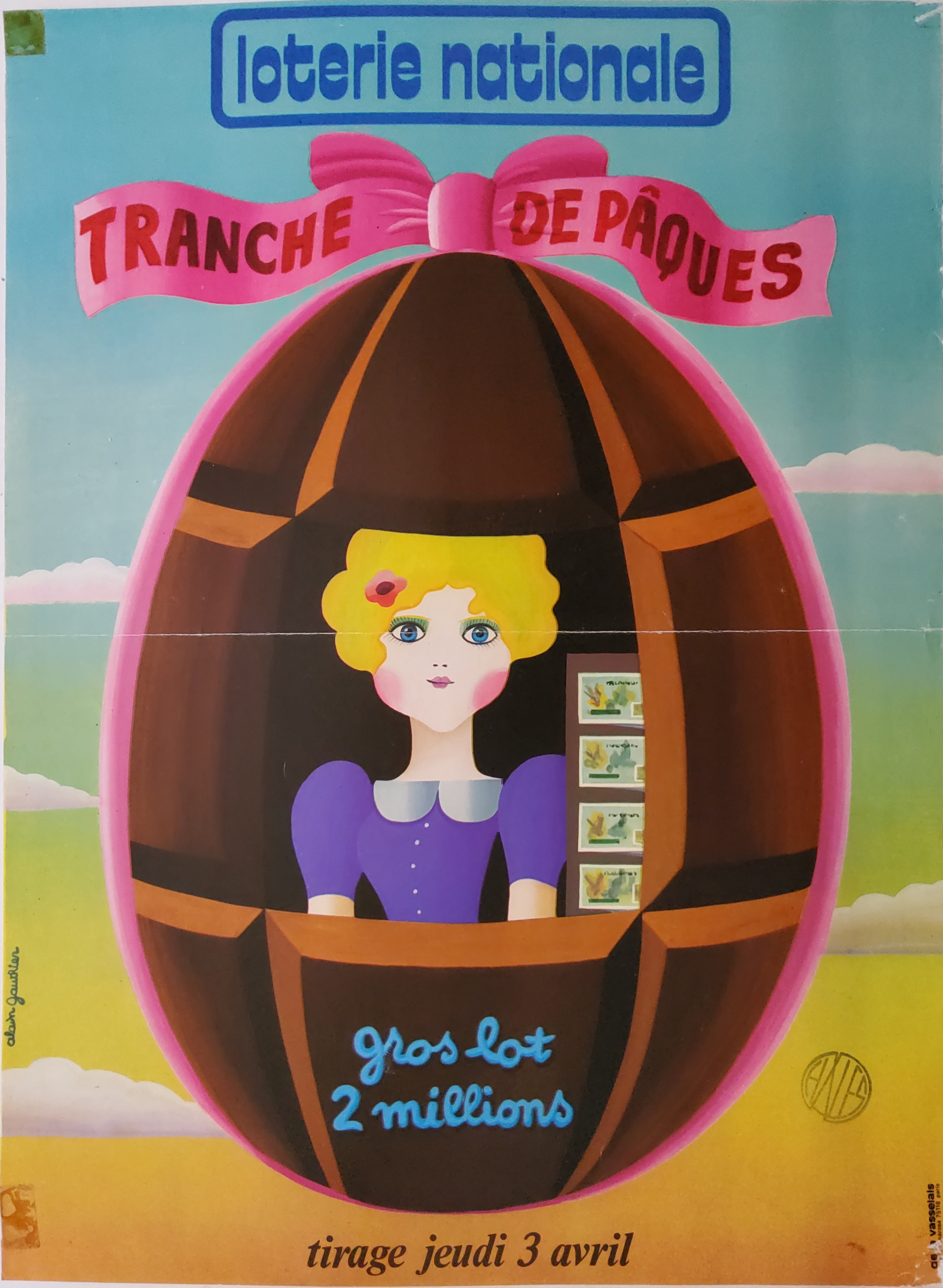 Loterie nationale - Tranche de Pâques - 3 avril