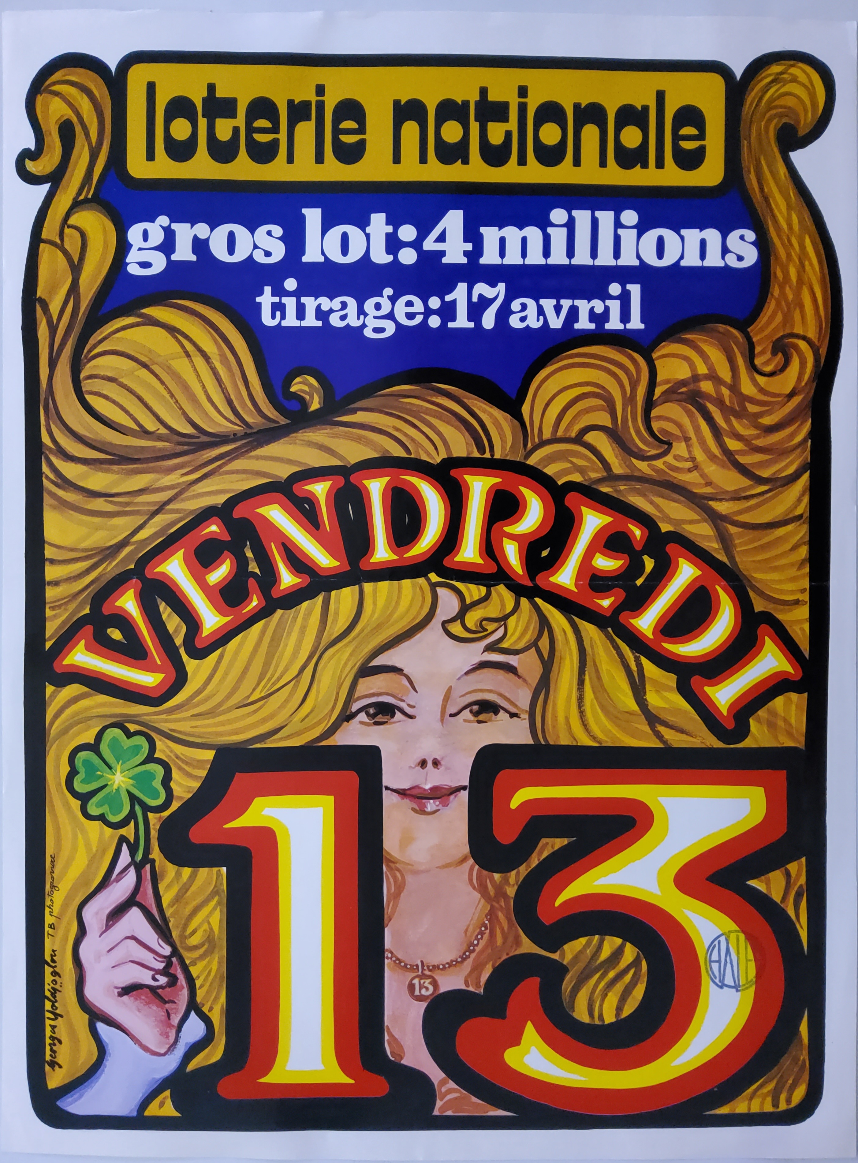 Loterie nationale - Vendredi 13 - 17 avril