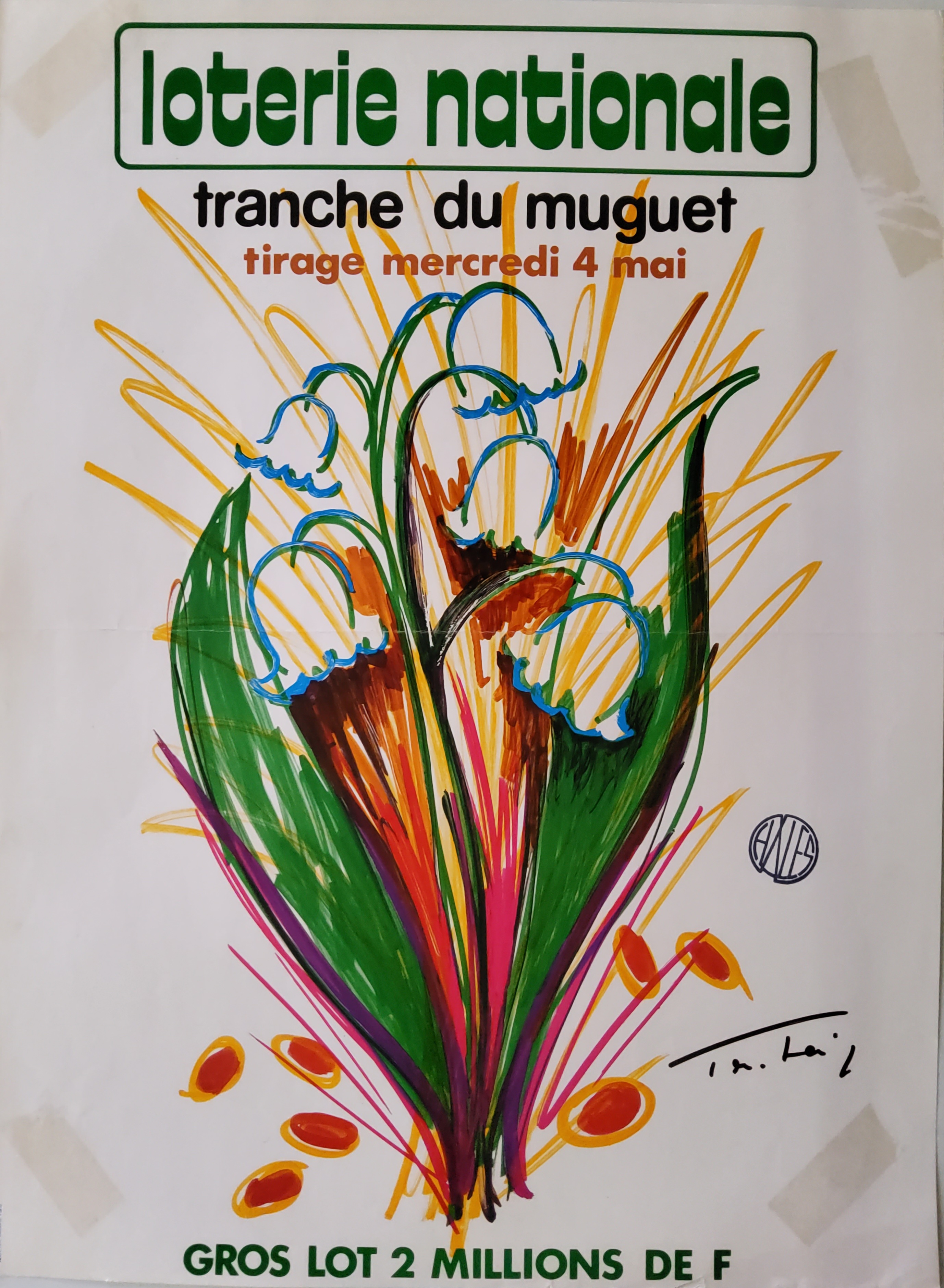 Loterie nationale - Tranche du muguet - 4 mai